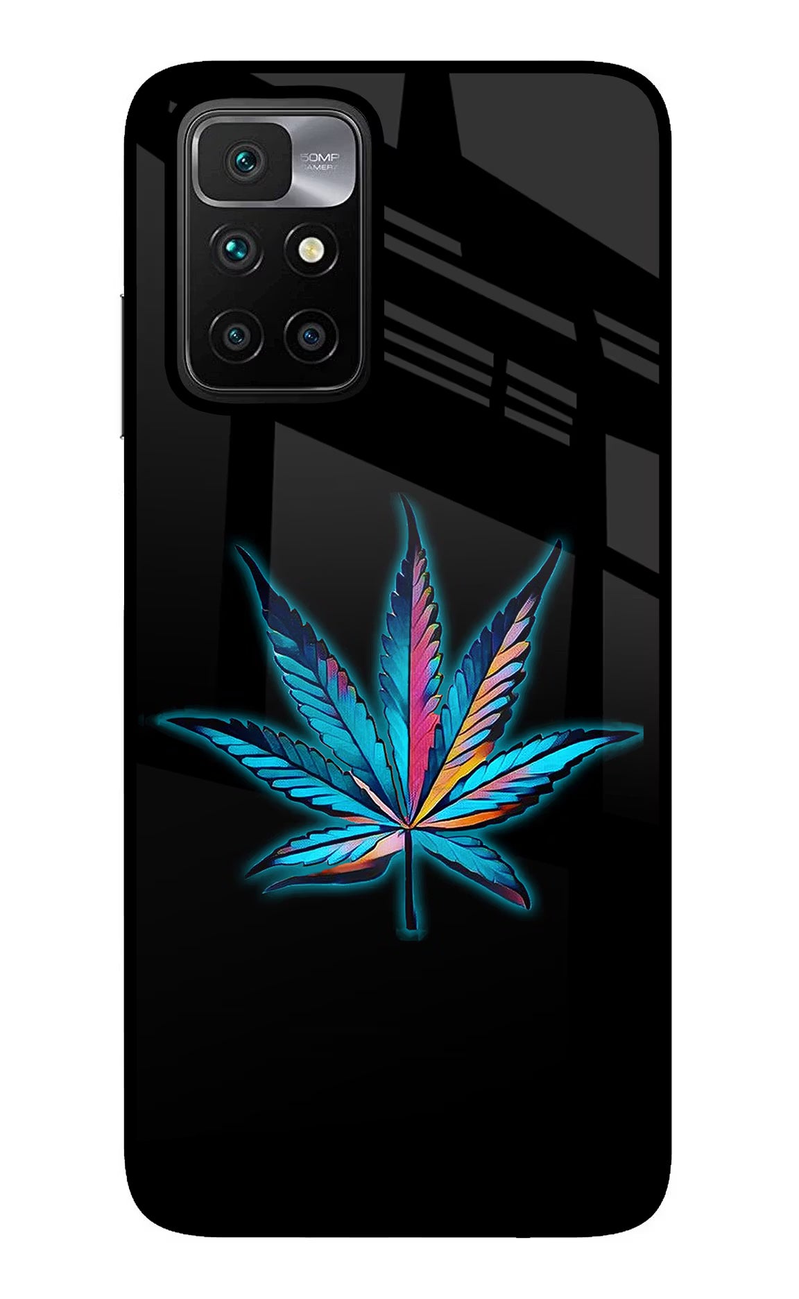 Weed Redmi 10 Prime Glass Case - Weed Redmi 10 Prime Glass Case Weed Redmi 10 Prime Glass Case