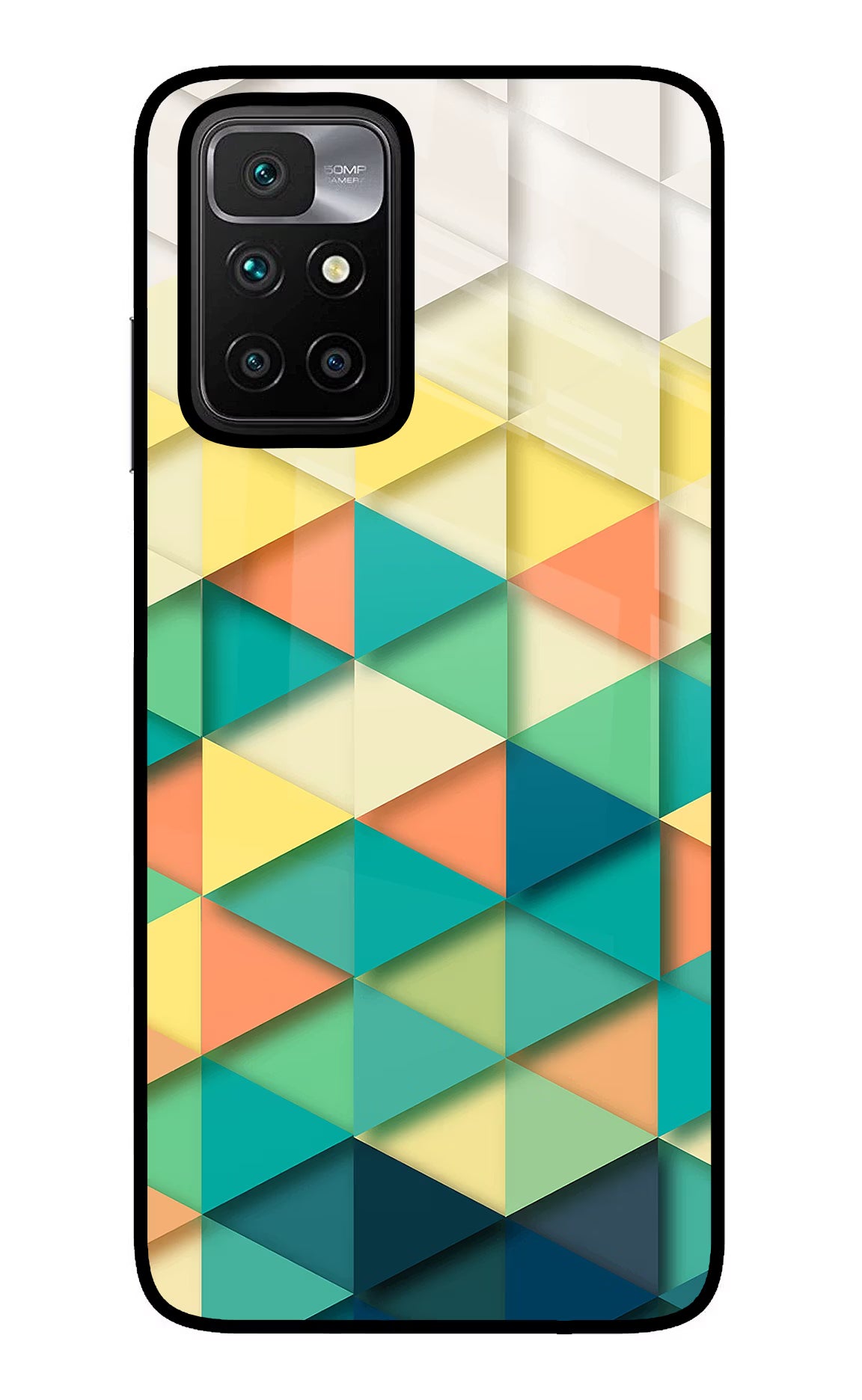 Abstract Redmi 10 Prime Back Cover - Abstract Redmi 10 Prime Glass Case Back Cover by Casekaro Abstract Redmi 10 Prime Glass Case Back Cover by Casekaro
