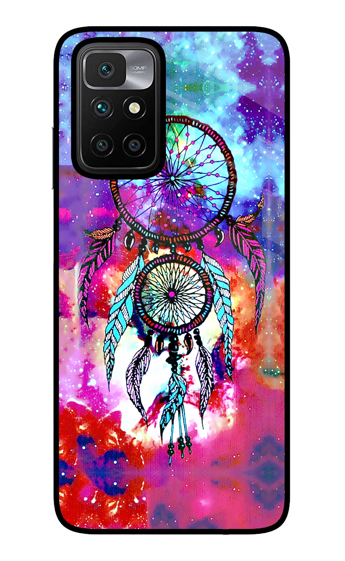 Dream Catcher Abstract Redmi 10 Prime Back Cover - Dream Catcher Abstract Redmi 10 Prime Glass Case Back Cover by Casekaro Dream Catcher Abstract Redmi 10 Prime Glass Case Back Cover by Casekaro