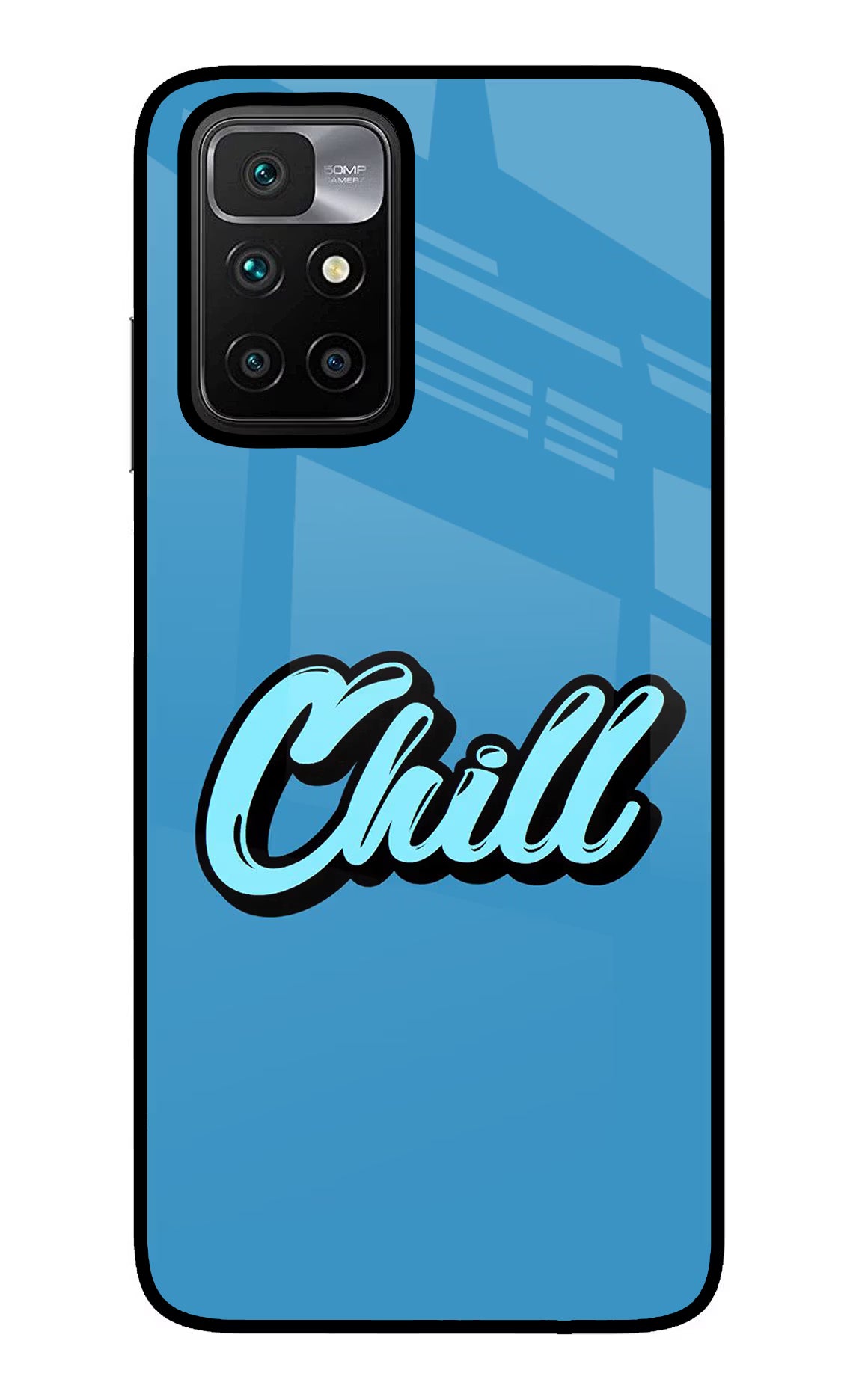 Chill Redmi 10 Prime Glass Case - Chill Redmi 10 Prime Glass Case Chill Redmi 10 Prime Glass Case