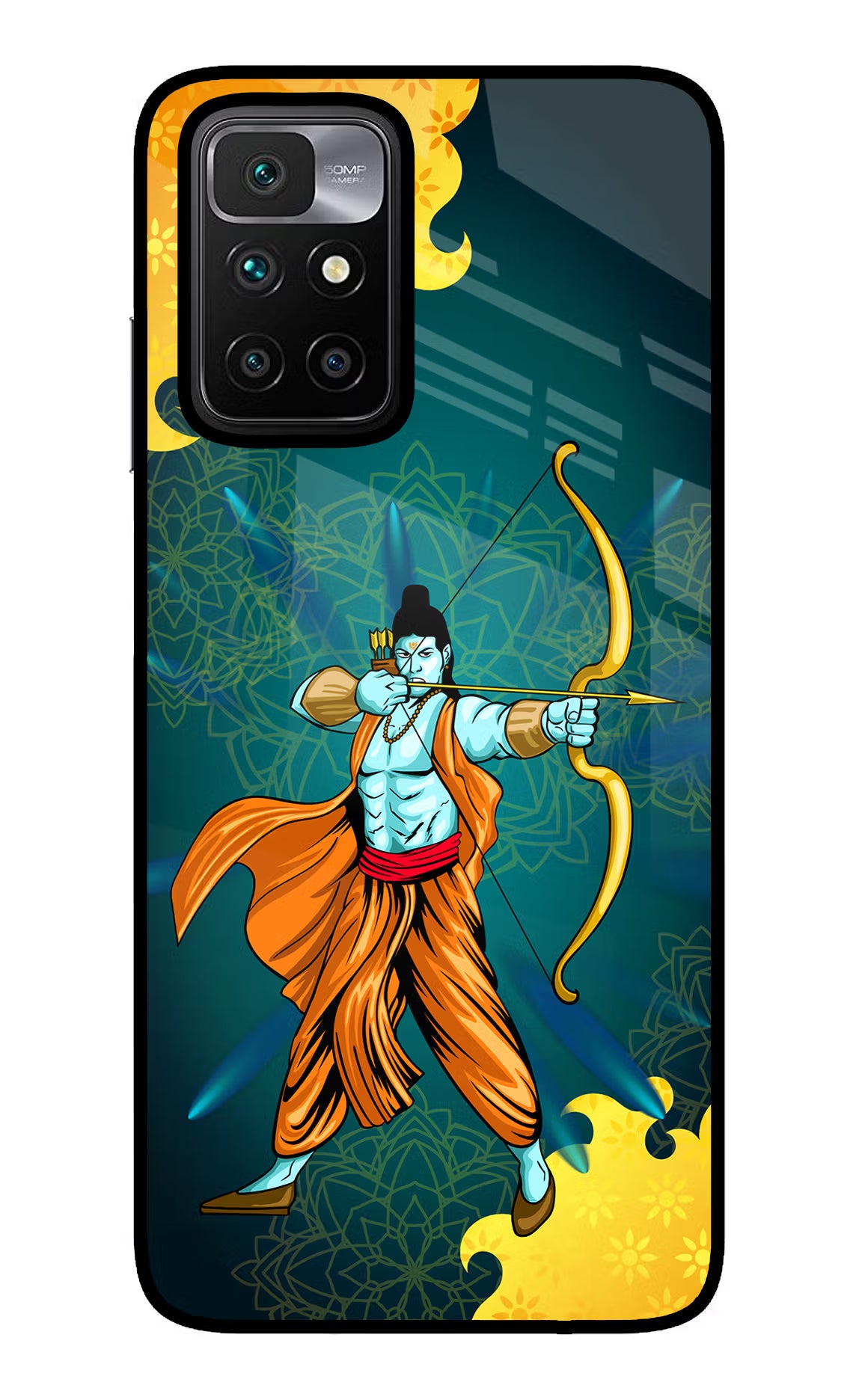 Lord Ram - 6 Redmi 10 Prime Glass Case - Lord Ram - 6 Redmi 10 Prime Glass Case Lord Ram - 6 Redmi 10 Prime Glass Case