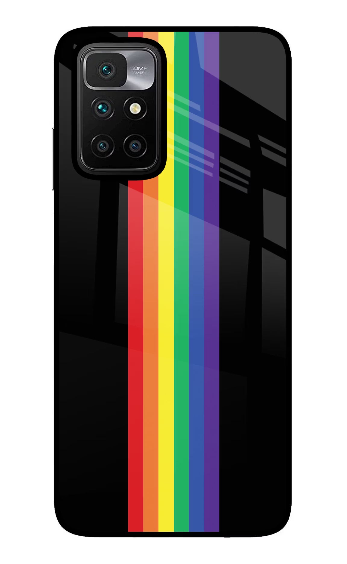 Pride Redmi 10 Prime Glass Case - Pride Redmi 10 Prime Glass Case Pride Redmi 10 Prime Glass Case