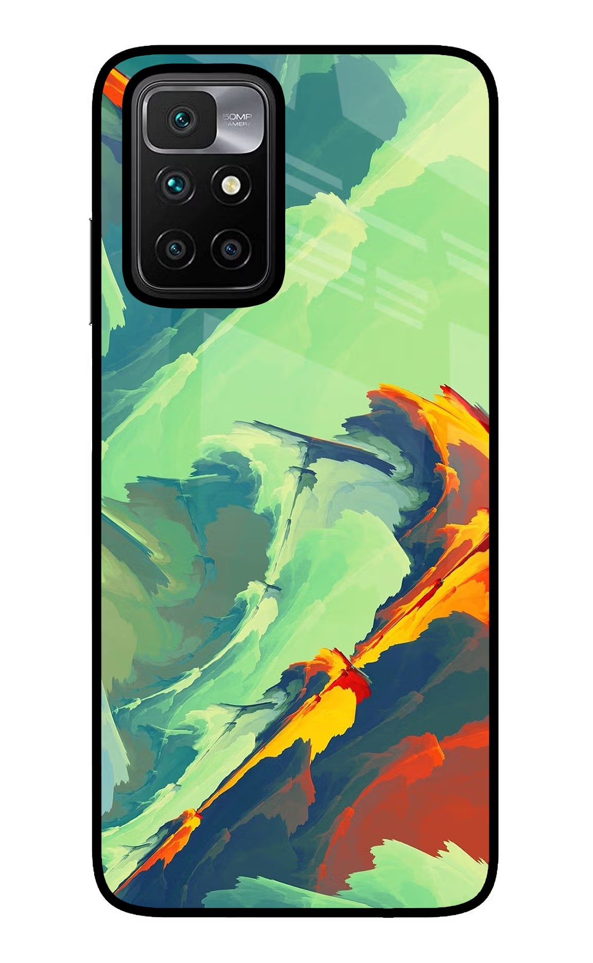Paint Art Redmi 10 Prime Glass Case - Paint Art Redmi 10 Prime Glass Case Paint Art Redmi 10 Prime Glass Case