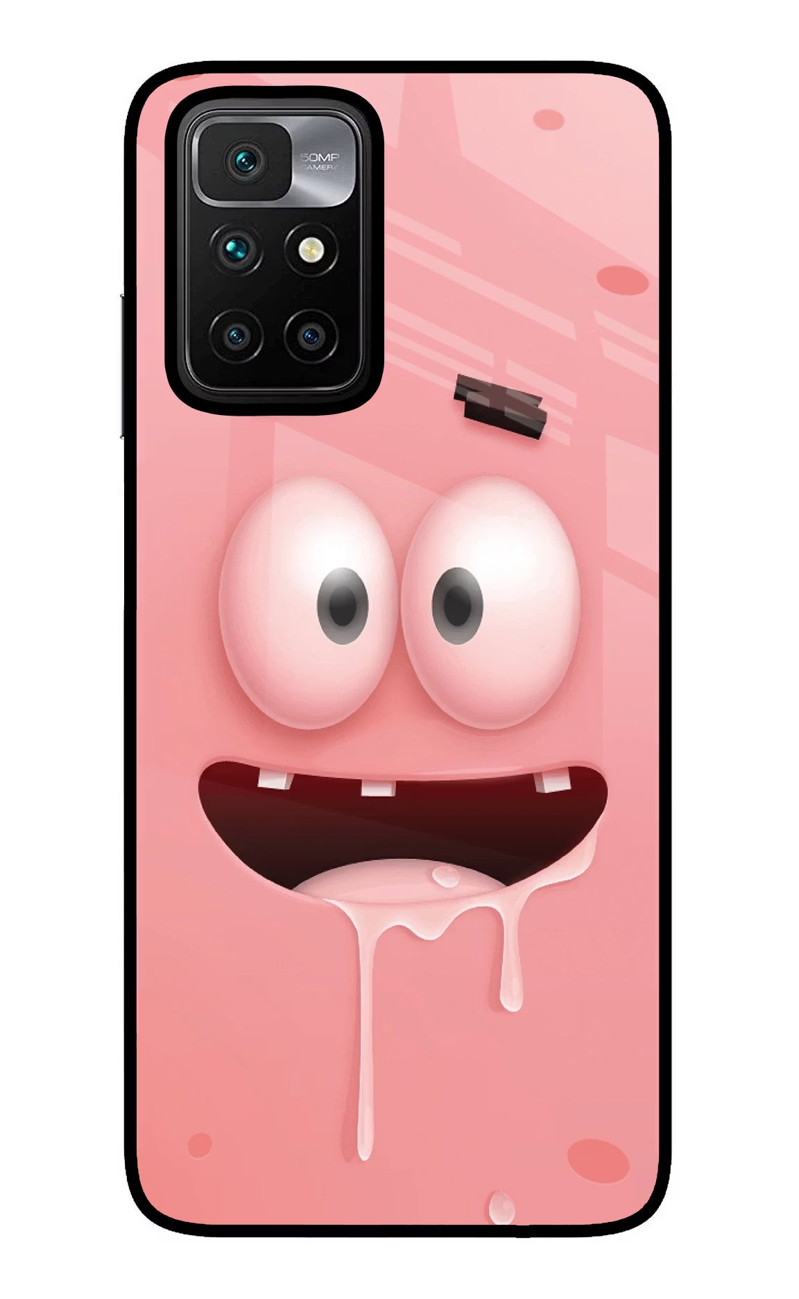 Sponge 2 Redmi 10 Prime Back Cover - Sponge 2 Redmi 10 Prime Glass Case Back Cover by Casekaro Sponge 2 Redmi 10 Prime Glass Case Back Cover by Casekaro