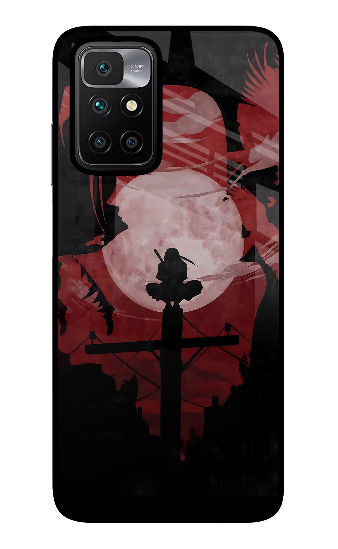 Naruto Anime Redmi 10 Prime Back Cover - Naruto Anime Redmi 10 Prime Glass Case Back Cover by Casekaro Naruto Anime Redmi 10 Prime Glass Case Back Cover by Casekaro
