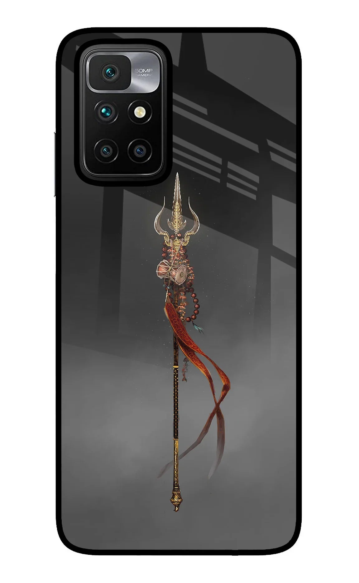 Shiv Trishul Redmi 10 Prime Glass Case - Shiv Trishul Redmi 10 Prime Glass Case Shiv Trishul Redmi 10 Prime Glass Case