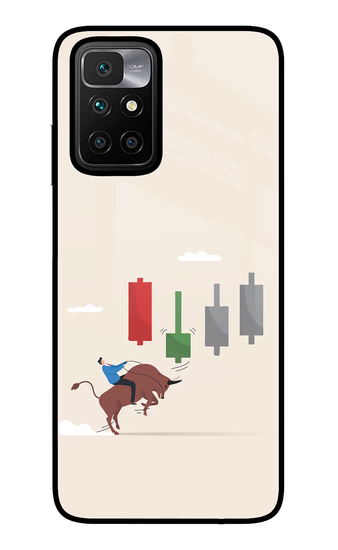 Bull Trading Momentum Redmi 10 Prime Glass Case - Bull Trading Momentum Redmi 10 Prime Glass Case Bull Trading Momentum Redmi 10 Prime Glass Case
