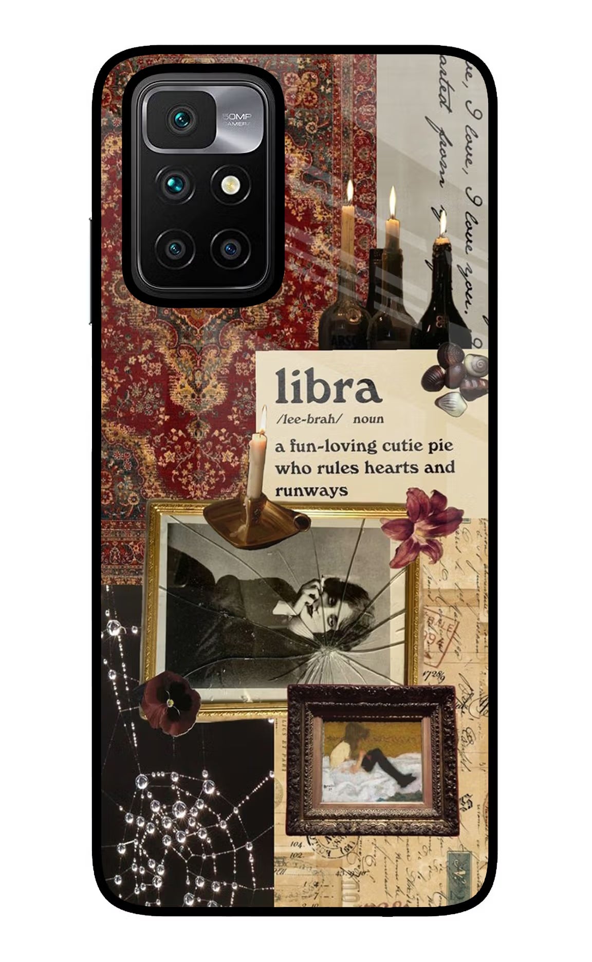 Libra Zodiac Redmi 10 Prime Glass Case - Libra Zodiac Redmi 10 Prime Glass Case Libra Zodiac Redmi 10 Prime Glass Case