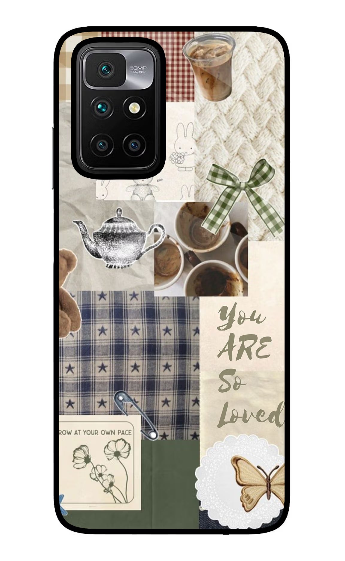 Cookie Redmi 10 Prime Glass Case - Cookie Redmi 10 Prime Glass Case Cookie Redmi 10 Prime Glass Case