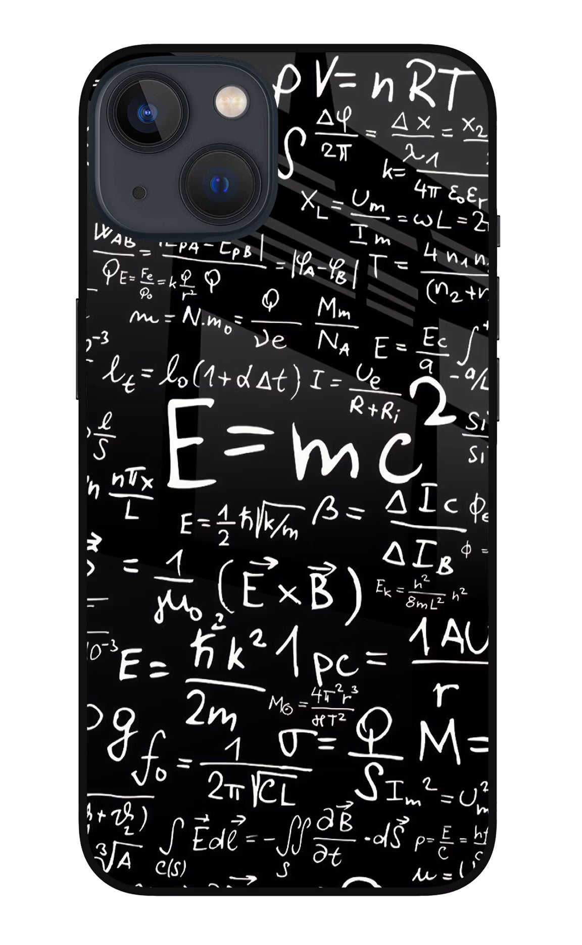 Physics Formula iPhone 13 Glass Case - Physics Formula iPhone 13 Glass Case Physics Formula iPhone 13 Glass Case