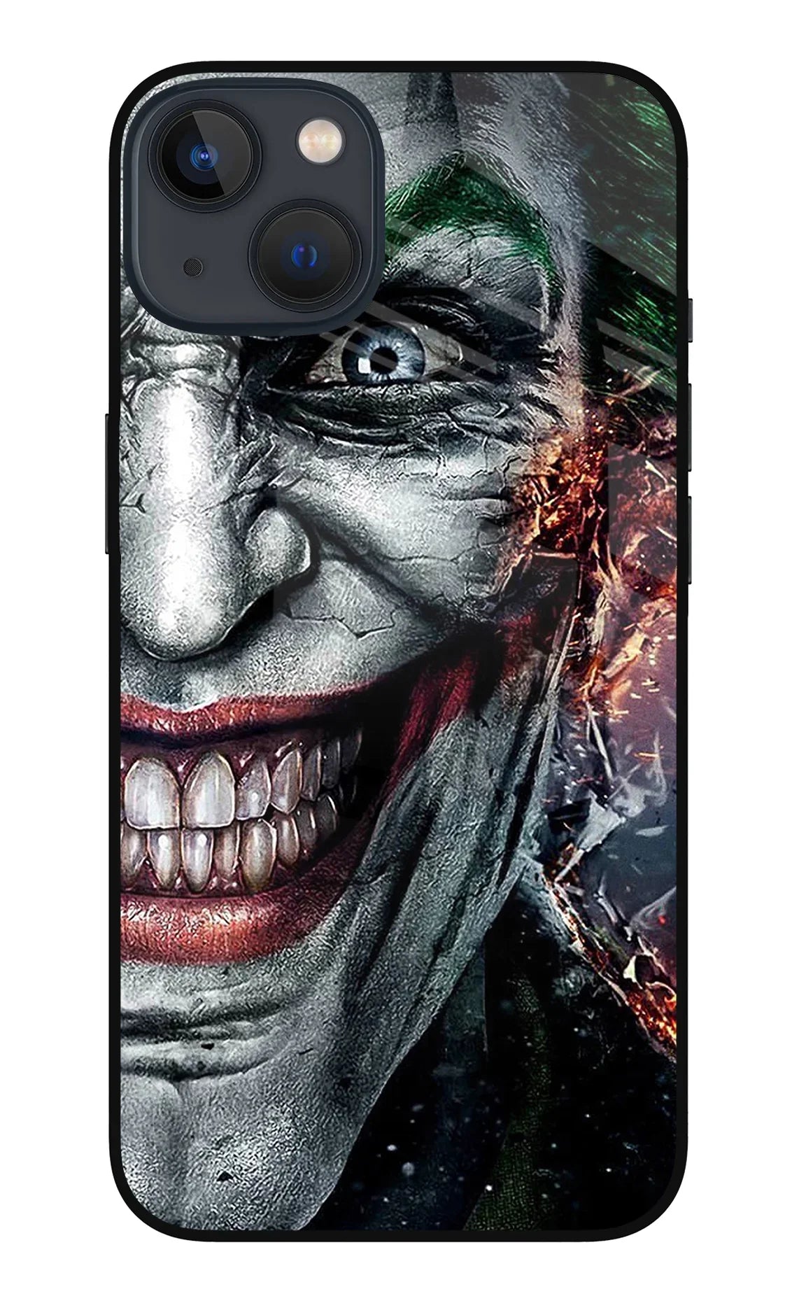 Joker Cam iPhone 13 Glass Case - Joker Cam iPhone 13 Glass Case Joker Cam iPhone 13 Glass Case
