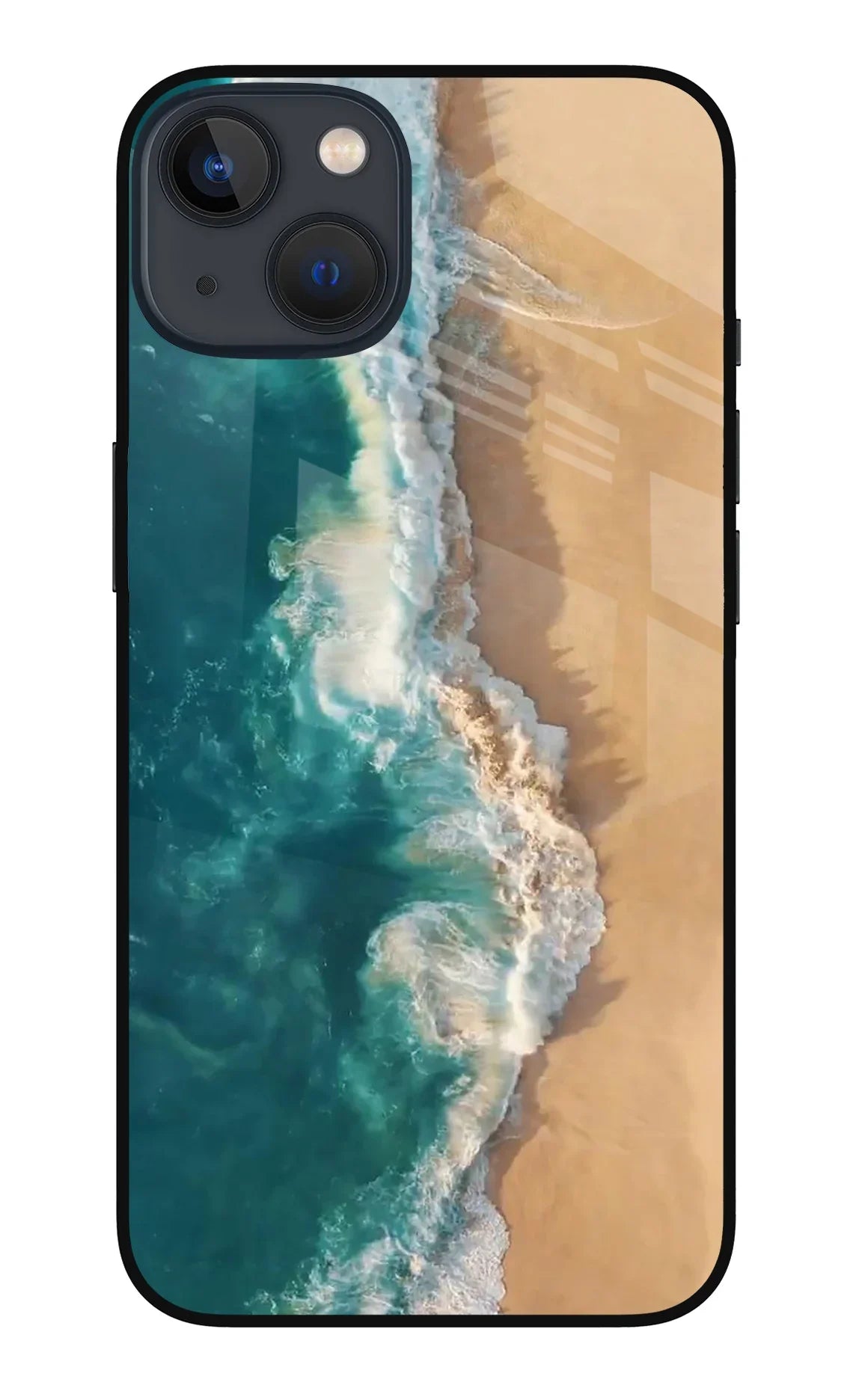 Ocean Beach iPhone 13 Glass Case - Ocean Beach iPhone 13 Glass Case Ocean Beach iPhone 13 Glass Case