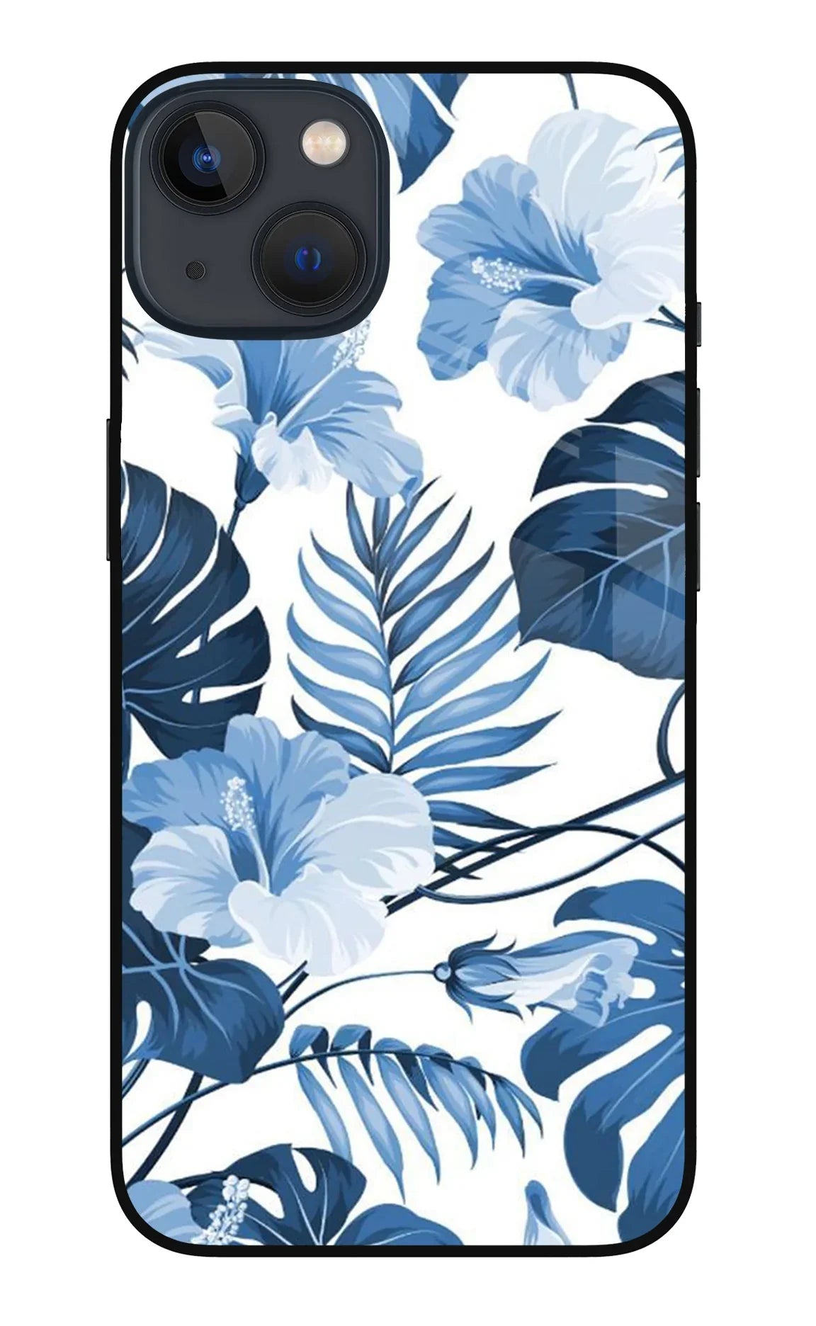 Fabric Art iPhone 13 Glass Case - Fabric Art iPhone 13 Glass Case Fabric Art iPhone 13 Glass Case