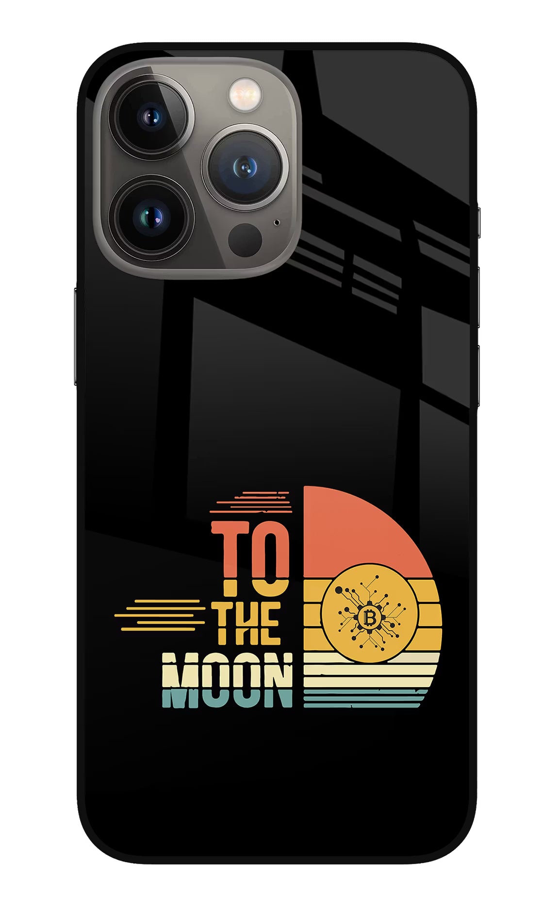 To the Moon iPhone 13 Pro Glass Case - To the Moon iPhone 13 Pro Glass Case To the Moon iPhone 13 Pro Glass Case