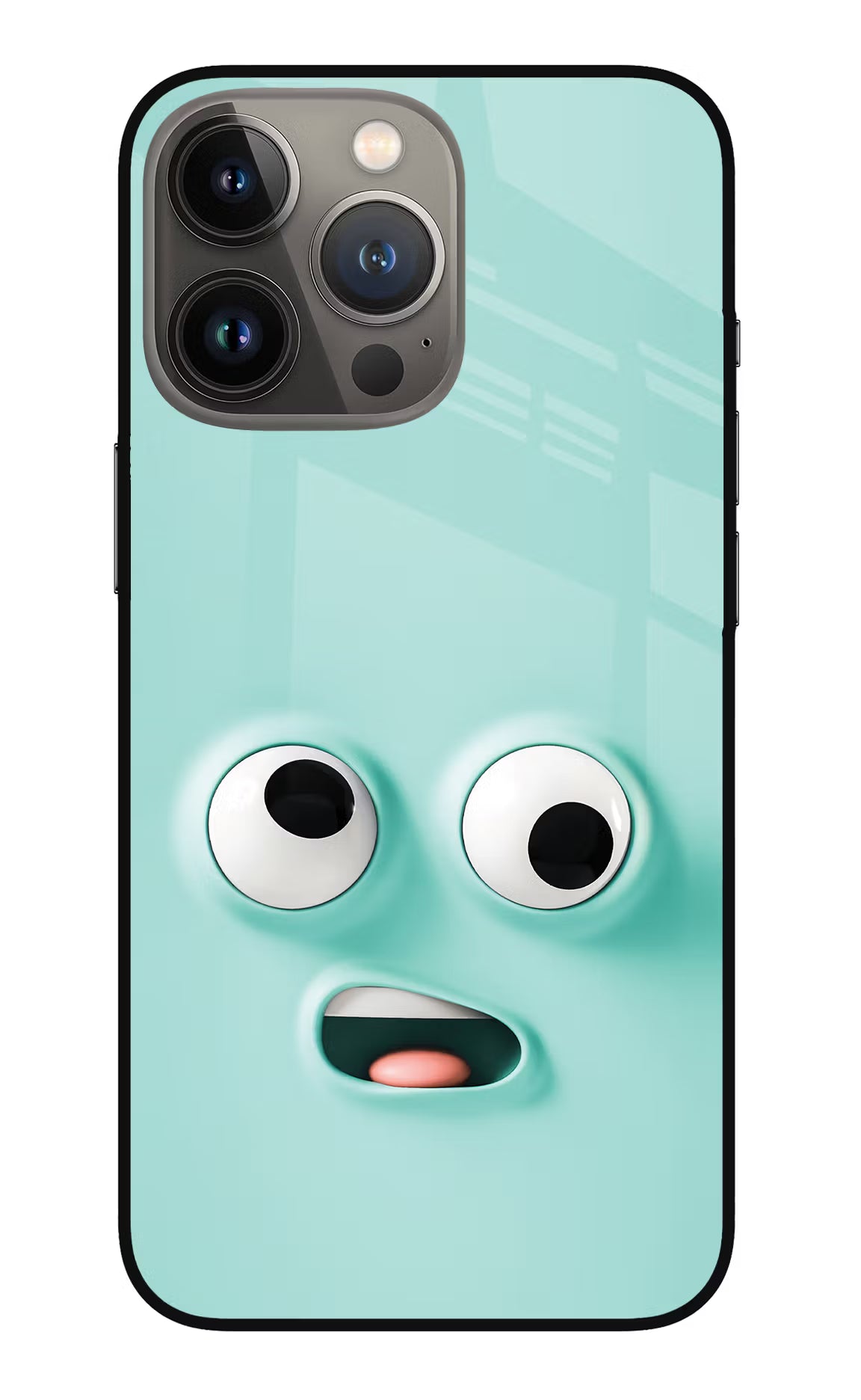 Funny Cartoon iPhone 13 Pro Glass Case - Funny Cartoon iPhone 13 Pro Glass Case Funny Cartoon iPhone 13 Pro Glass Case