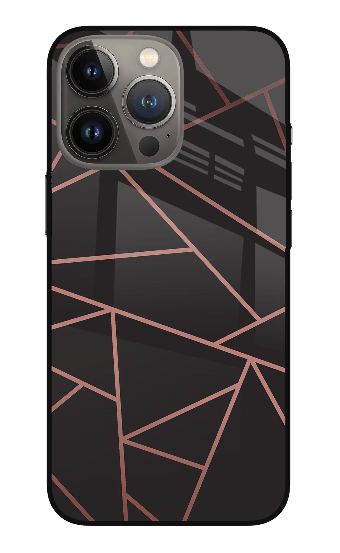 Geometric Pattern iPhone 13 Pro Glass Case - Geometric Pattern iPhone 13 Pro Glass Case Geometric Pattern iPhone 13 Pro Glass Case