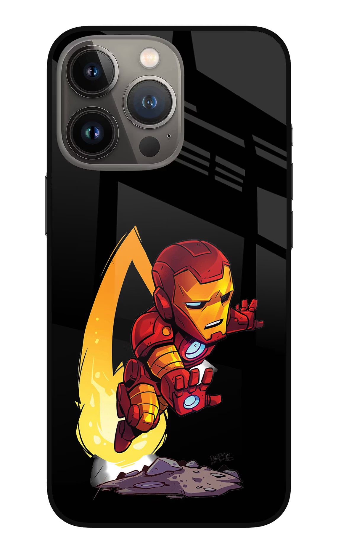 IronMan iPhone 13 Pro Glass Case - IronMan iPhone 13 Pro Glass Case IronMan iPhone 13 Pro Glass Case