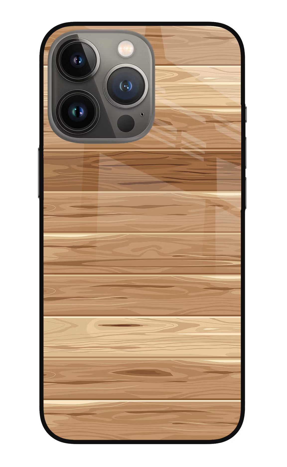 Wooden Vector iPhone 13 Pro Max Glass Case - Wooden Vector iPhone 13 Pro Max Glass Case Wooden Vector iPhone 13 Pro Max Glass Case