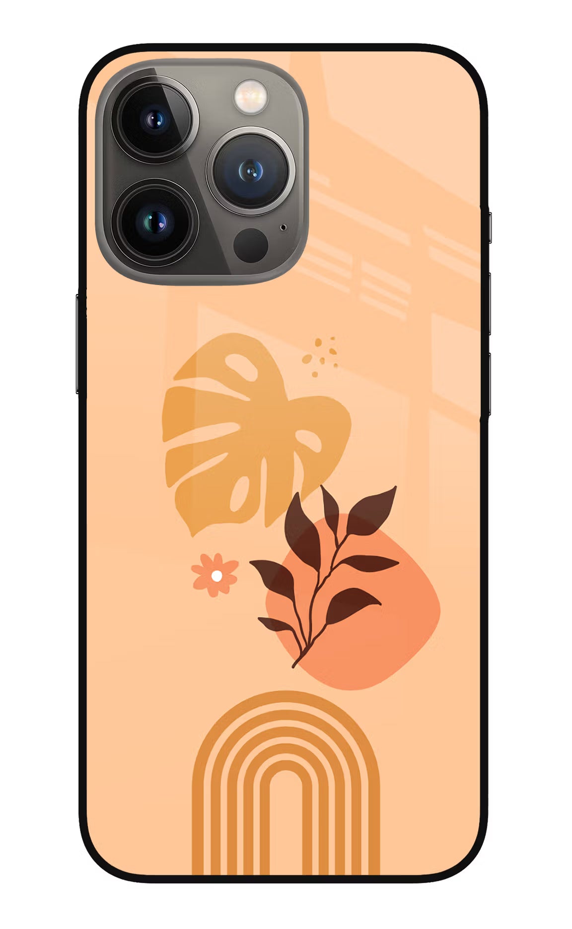 Bohemian Art iPhone 13 Pro Max Glass Case - Bohemian Art iPhone 13 Pro Max Glass Case Bohemian Art iPhone 13 Pro Max Glass Case