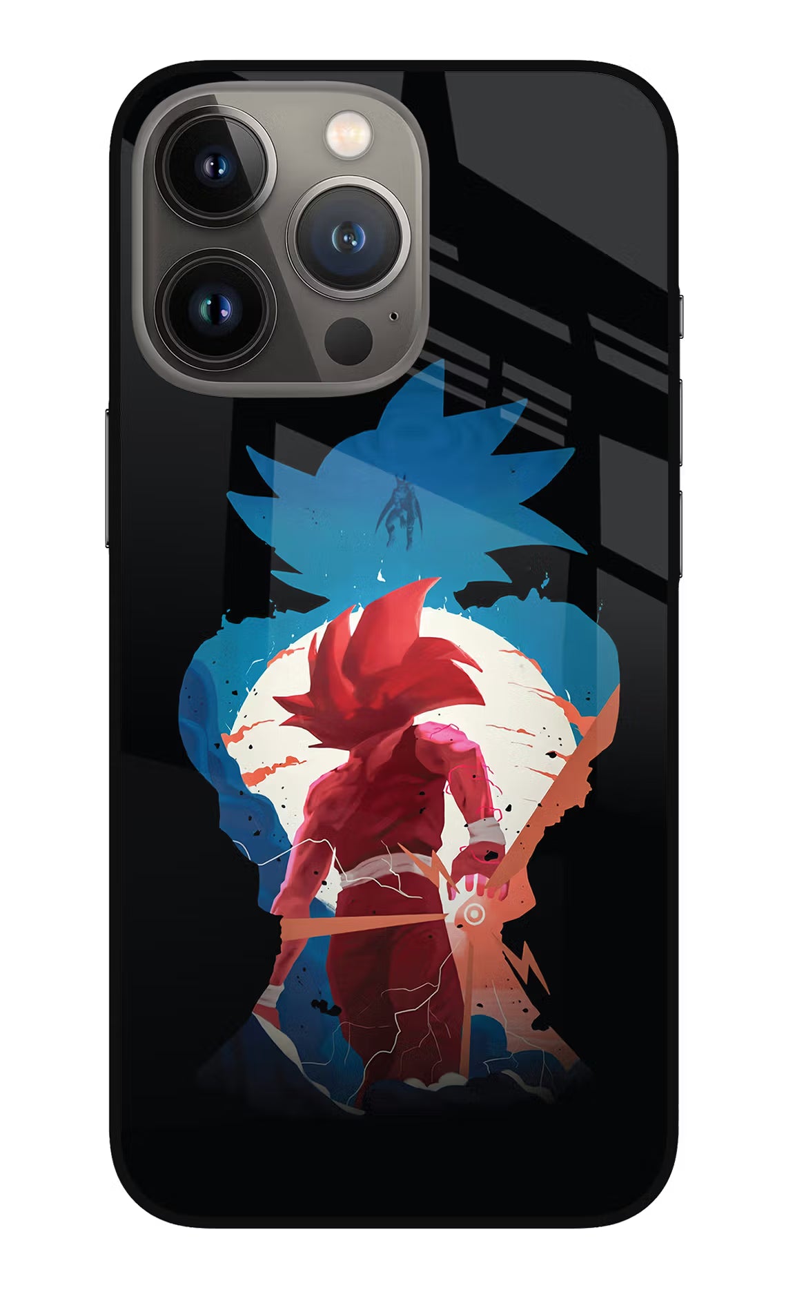Goku iPhone 13 Pro Max Glass Case - Goku iPhone 13 Pro Max Glass Case Goku iPhone 13 Pro Max Glass Case
