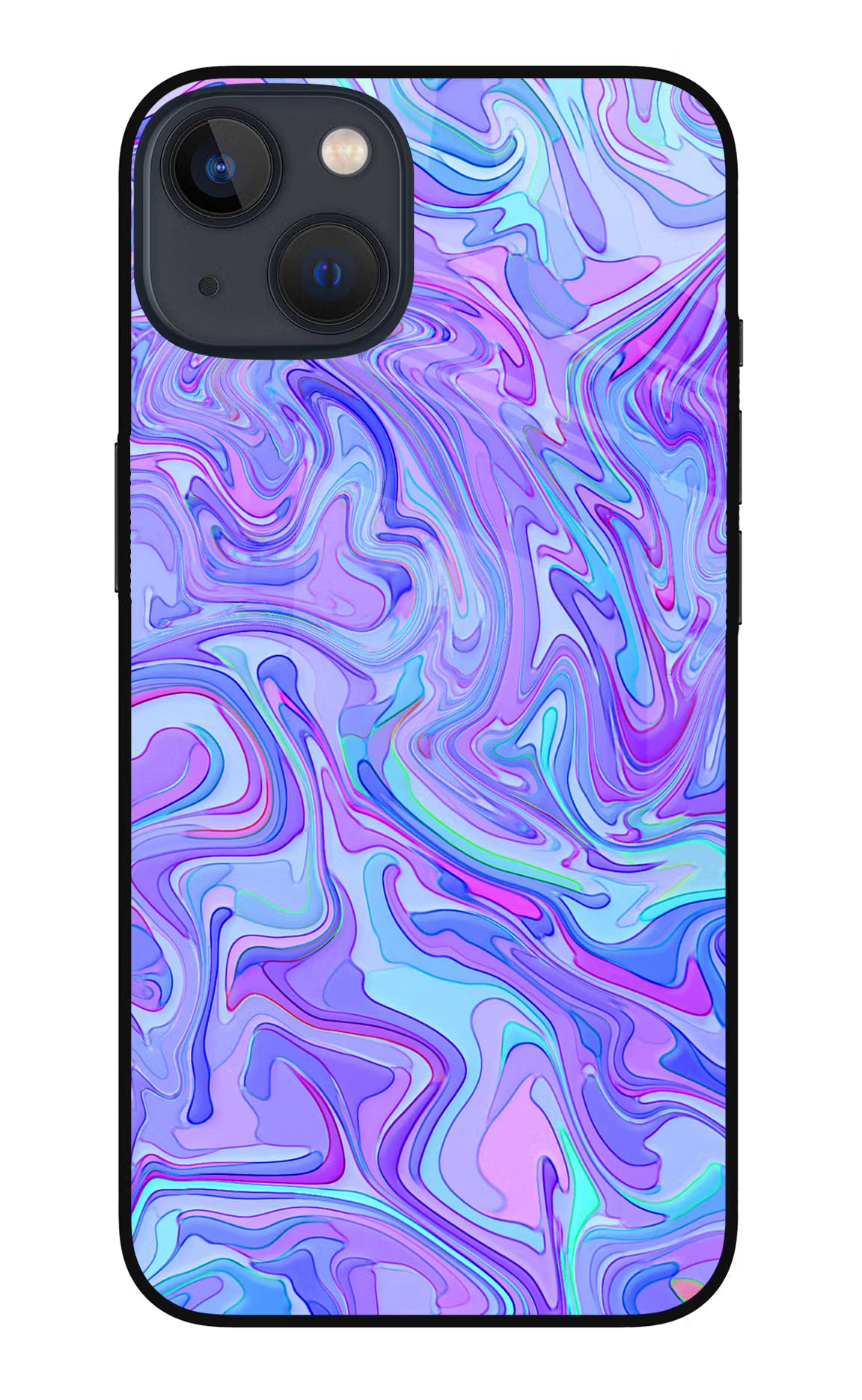 Glitter iPhone 13 Mini Glass Case - Glitter iPhone 13 Mini Glass Case Glitter iPhone 13 Mini Glass Case