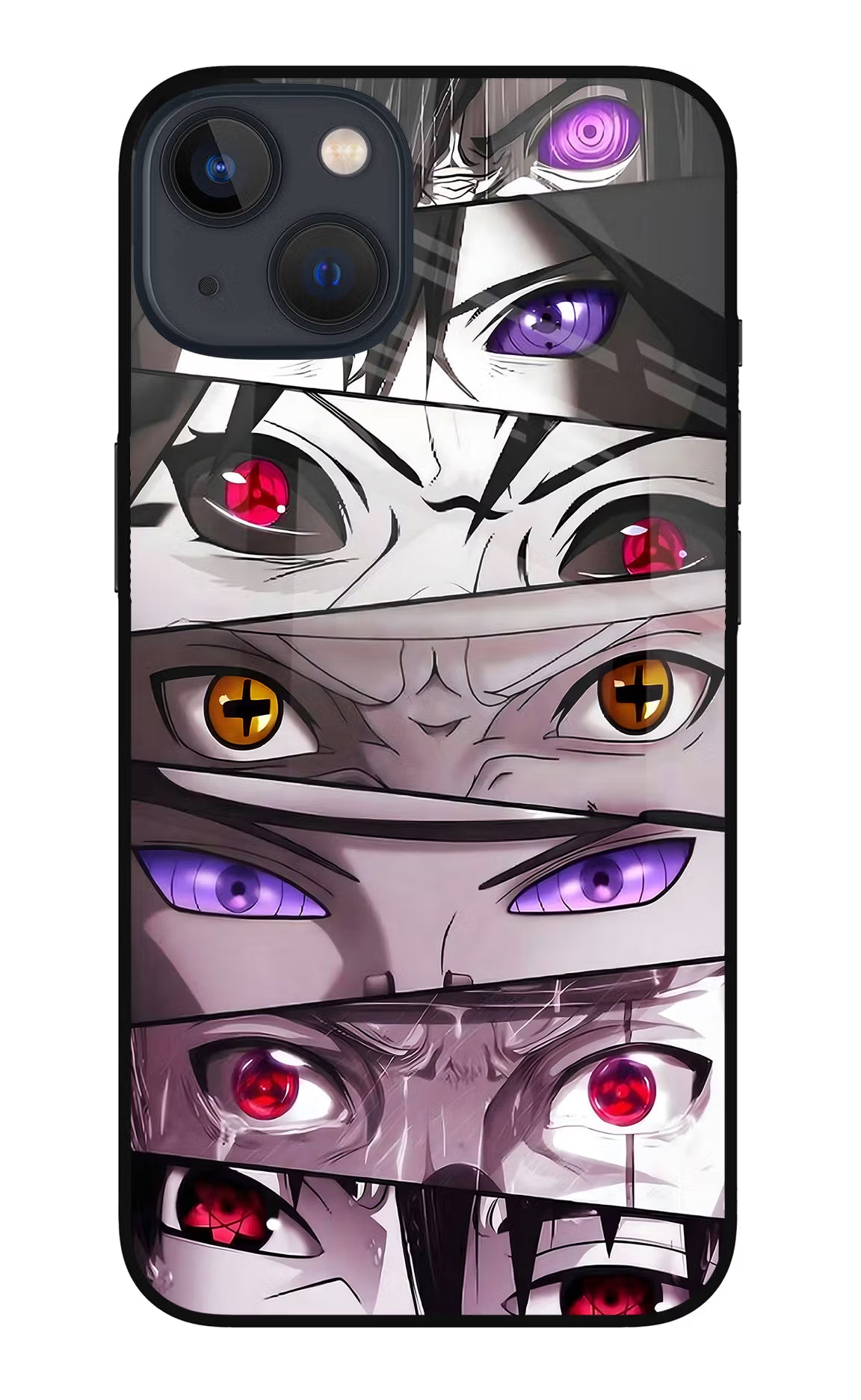 Naruto Anime iPhone 13 Mini Glass Case - Naruto Anime iPhone 13 Mini Glass Case Naruto Anime iPhone 13 Mini Glass Case