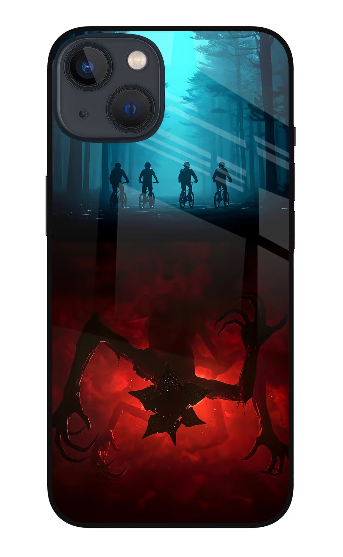 Ordinary Things Downside Up iPhone 13 Mini Glass Case - Ordinary Things Downside Up iPhone 13 Mini Glass Case Ordinary Things Downside Up iPhone 13 Mini Glass Case