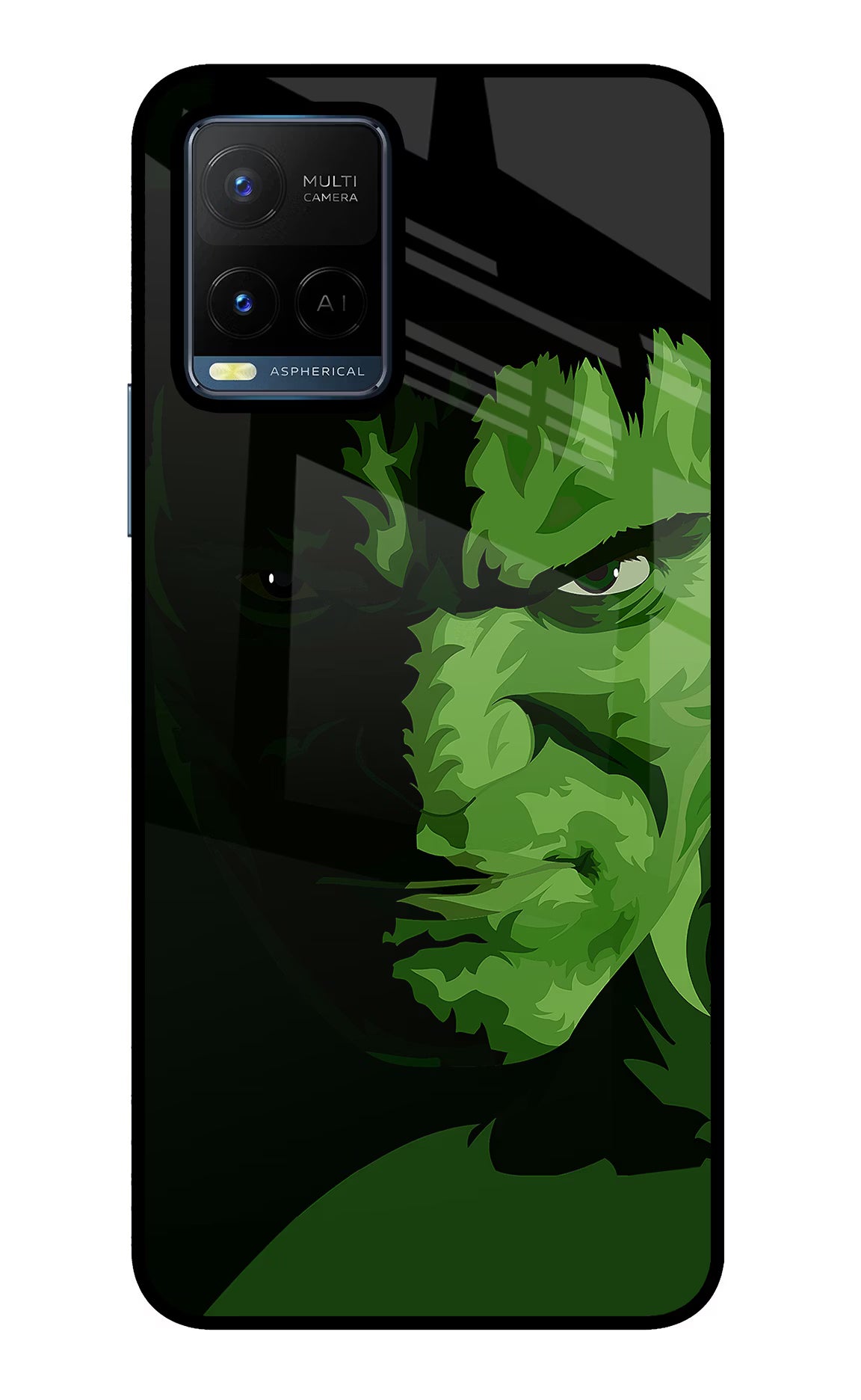 HULK Vivo Y21/Y21s/Y33s Glass Case - HULK Vivo Y21/Y21s/Y33s Glass Case HULK Vivo Y21/Y21s/Y33s Glass Case