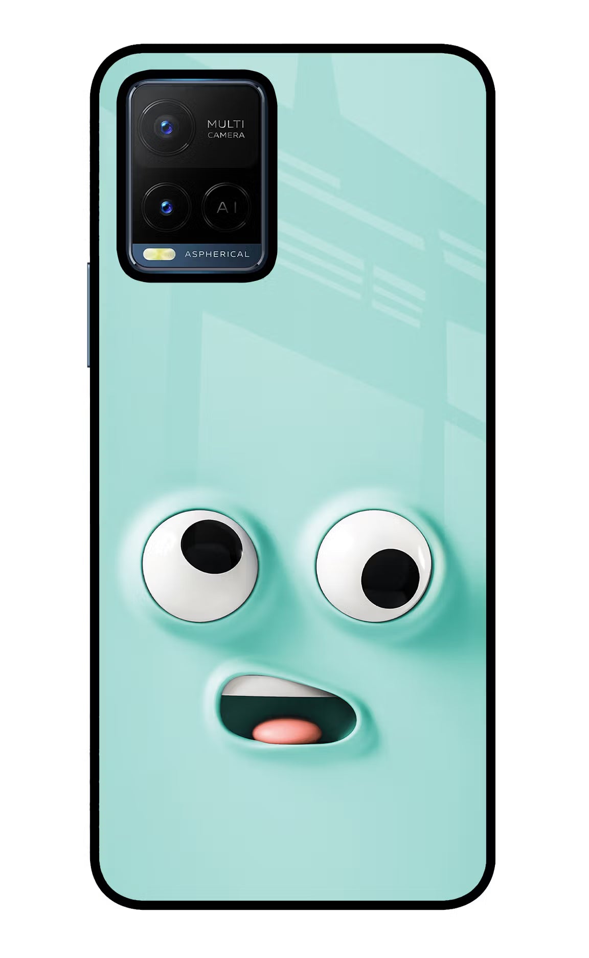 Funny Cartoon Vivo Y21/Y21s/Y33s Glass Case - Funny Cartoon Vivo Y21/Y21s/Y33s Glass Case Funny Cartoon Vivo Y21/Y21s/Y33s Glass Case