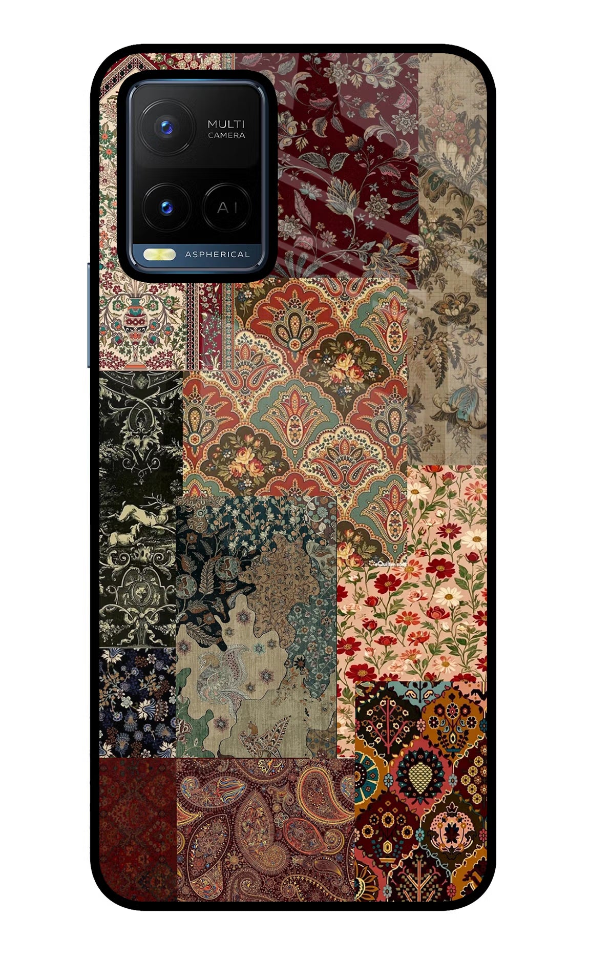 Desi Print Vivo Y21/Y21s/Y33s Glass Case - Desi Print Vivo Y21/Y21s/Y33s Glass Case Desi Print Vivo Y21/Y21s/Y33s Glass Case