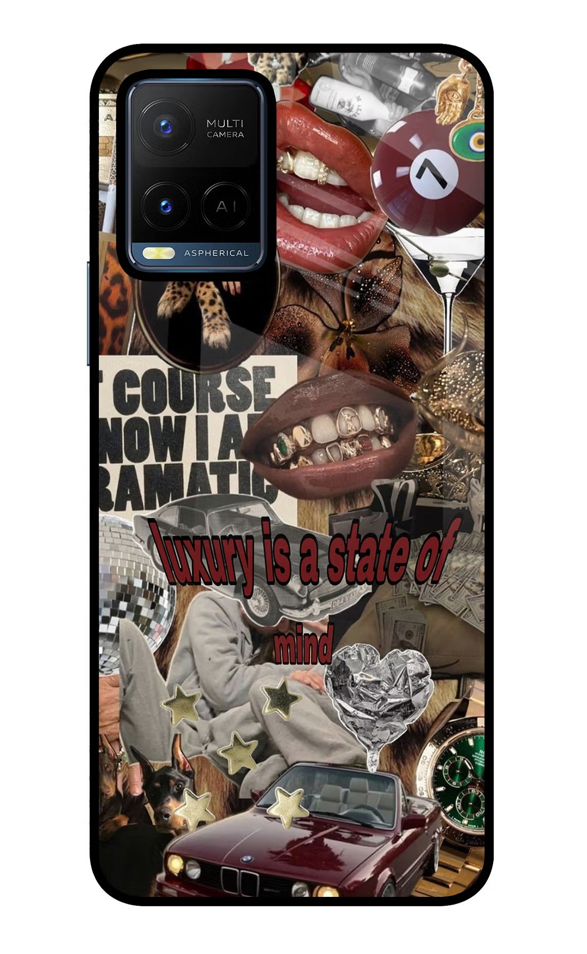 Luxury Vivo Y21/Y21s/Y33s Glass Case - Luxury Vivo Y21/Y21s/Y33s Glass Case Luxury Vivo Y21/Y21s/Y33s Glass Case