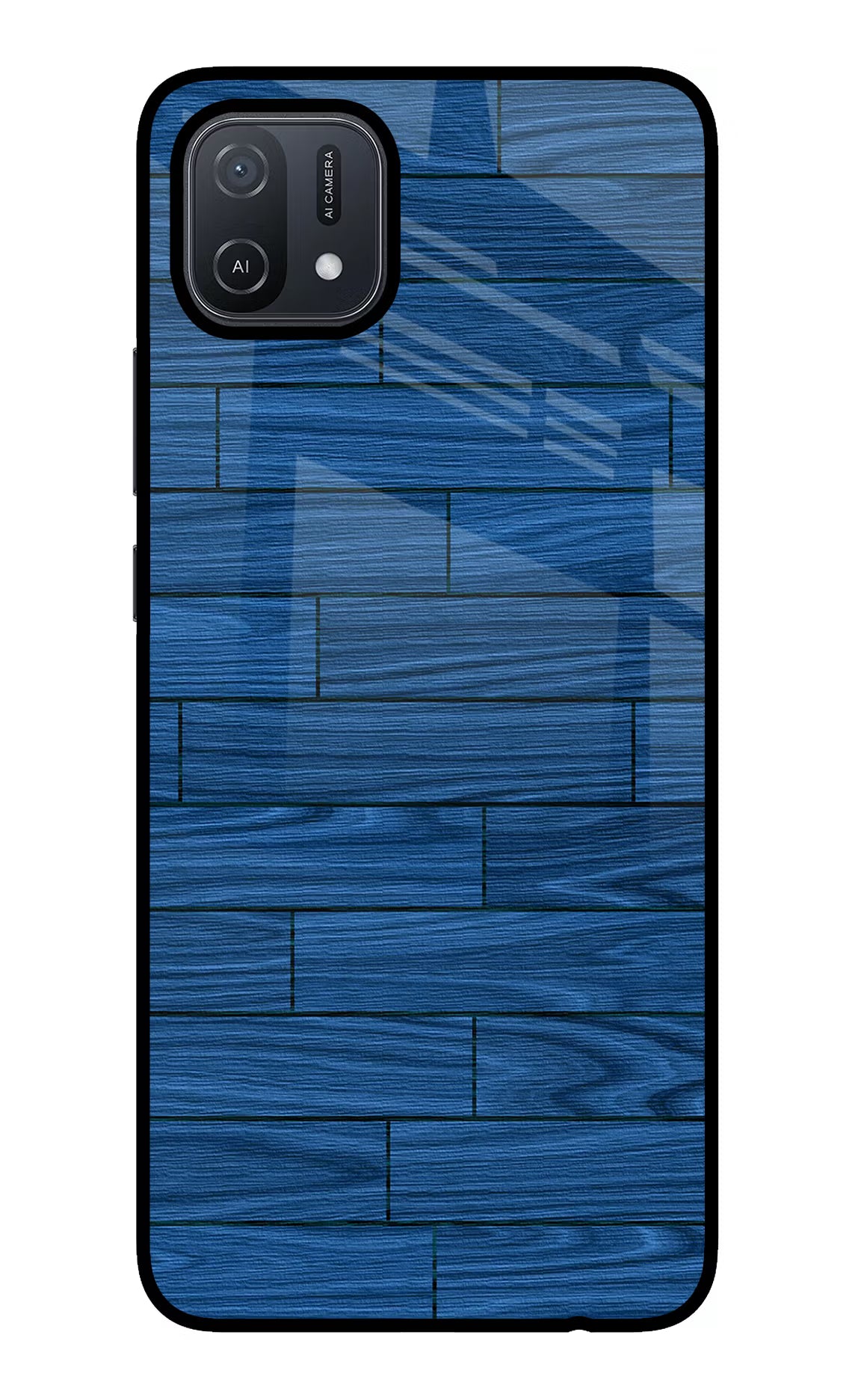 Wooden Texture Oppo A16 Back Cover - Wooden Texture Oppo A16 Glass Case Back Cover by Casekaro Wooden Texture Oppo A16 Glass Case Back Cover by Casekaro