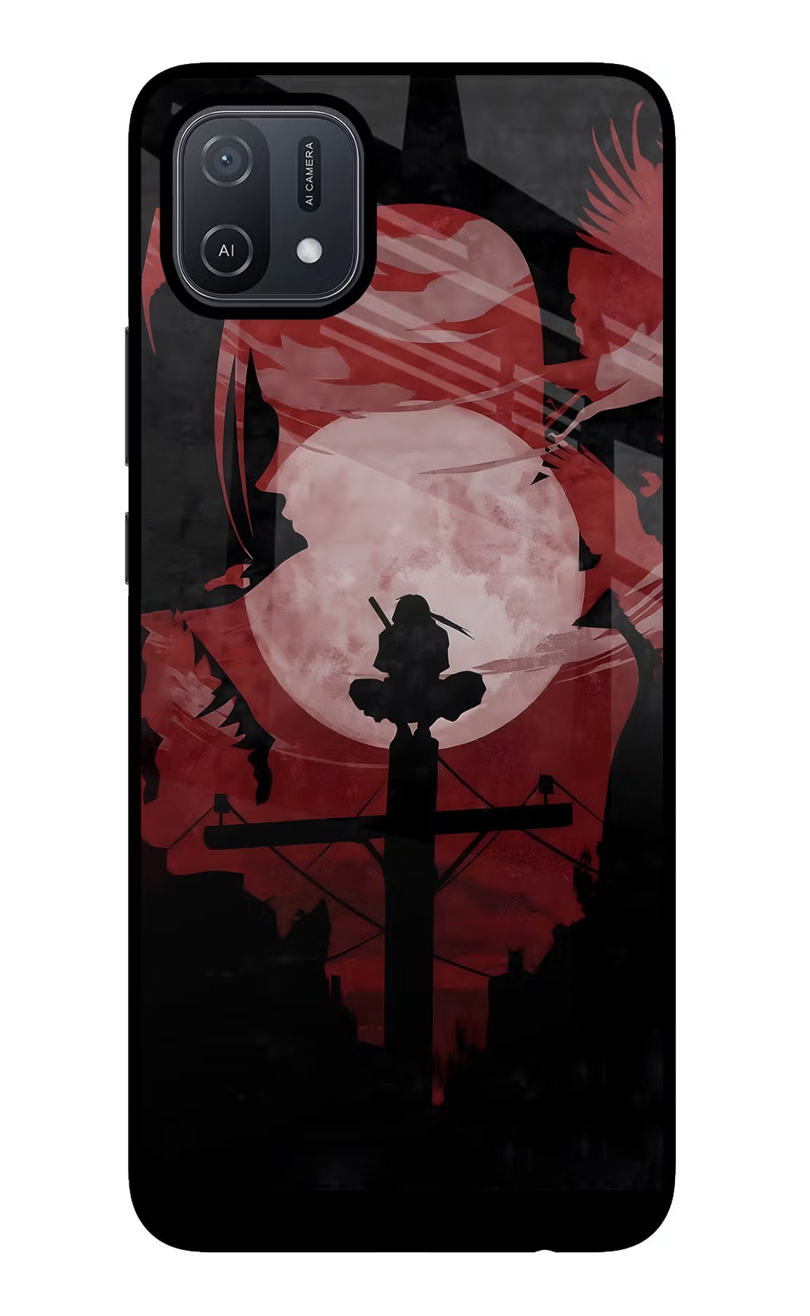 Naruto Anime Oppo A16 Back Cover - Naruto Anime Oppo A16 Glass Case Back Cover by Casekaro Naruto Anime Oppo A16 Glass Case Back Cover by Casekaro