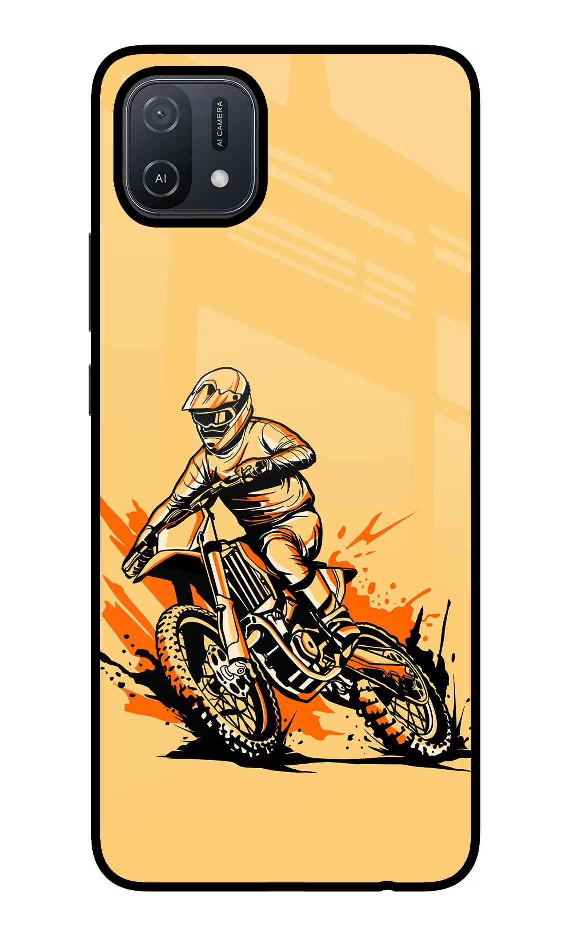Off-Road Fury Oppo A16 Glass Case - Off-Road Fury Oppo A16 Glass Case Off-Road Fury Oppo A16 Glass Case