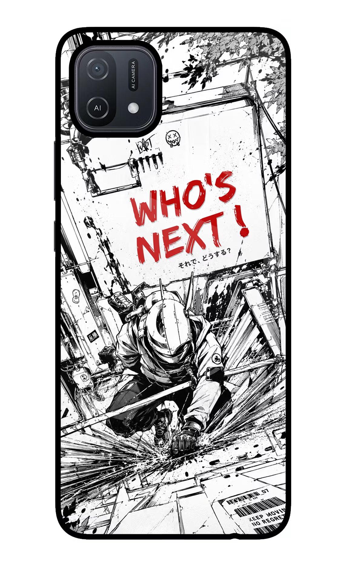 Who's Next Oppo A16 Glass Case - Who's Next Oppo A16 Glass Case Who's Next Oppo A16 Glass Case