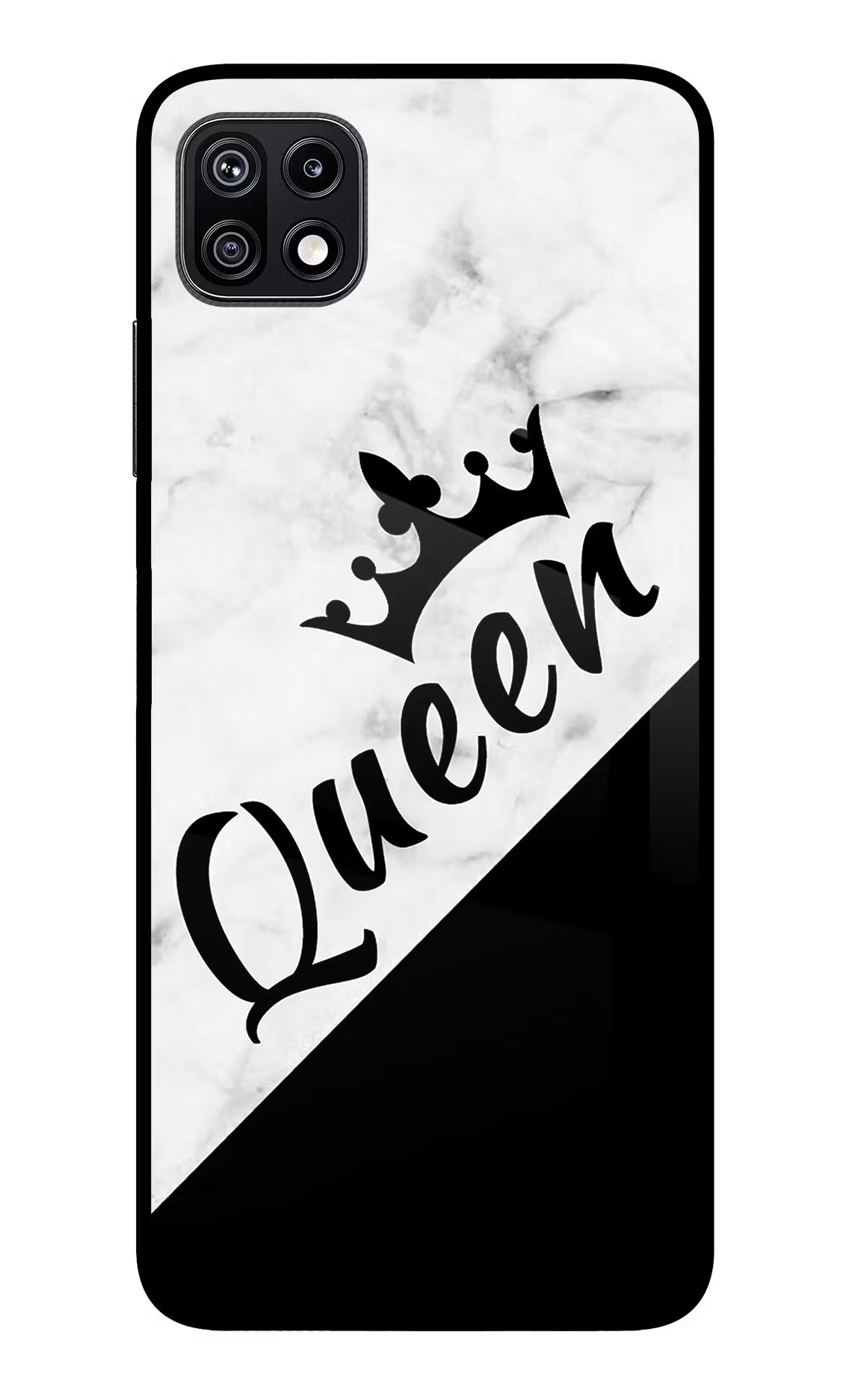 Queen Samsung F42 5G Glass Case - Queen Samsung F42 5G Glass Case Queen Samsung F42 5G Glass Case
