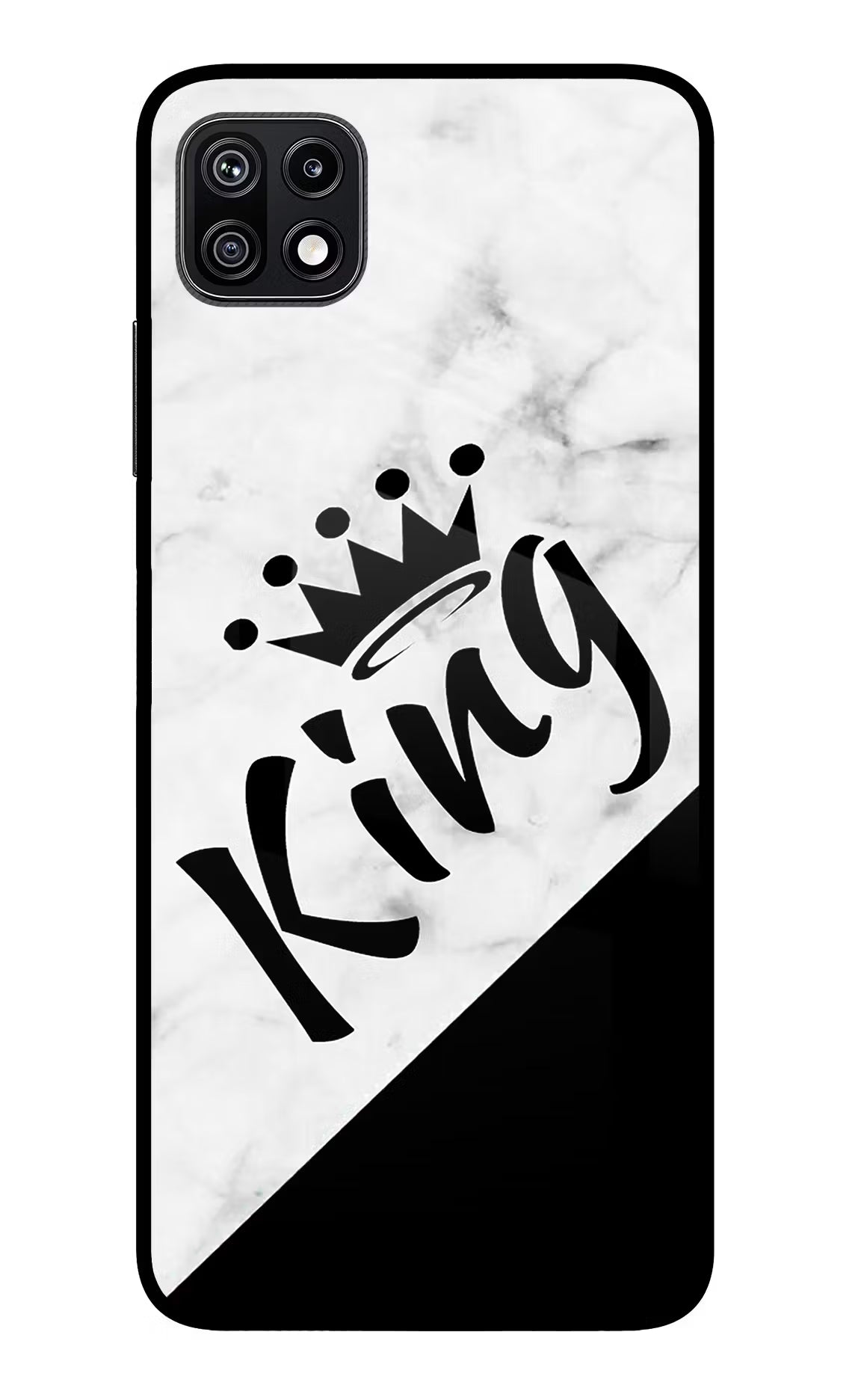 King Samsung F42 5G Glass Case - King Samsung F42 5G Glass Case King Samsung F42 5G Glass Case