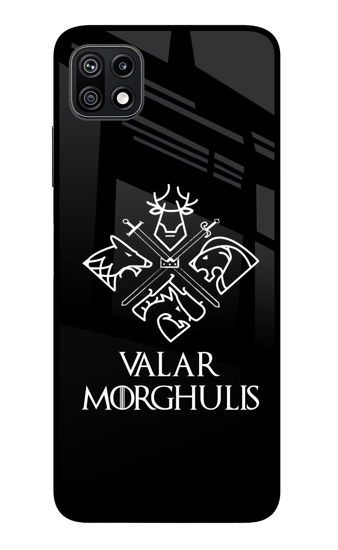 Valar Morghulis | Game Of Thrones Samsung F42 5G Glass Case - Valar Morghulis | Game Of Thrones Samsung F42 5G Glass Case Valar Morghulis | Game Of Thrones Samsung F42 5G Glass Case