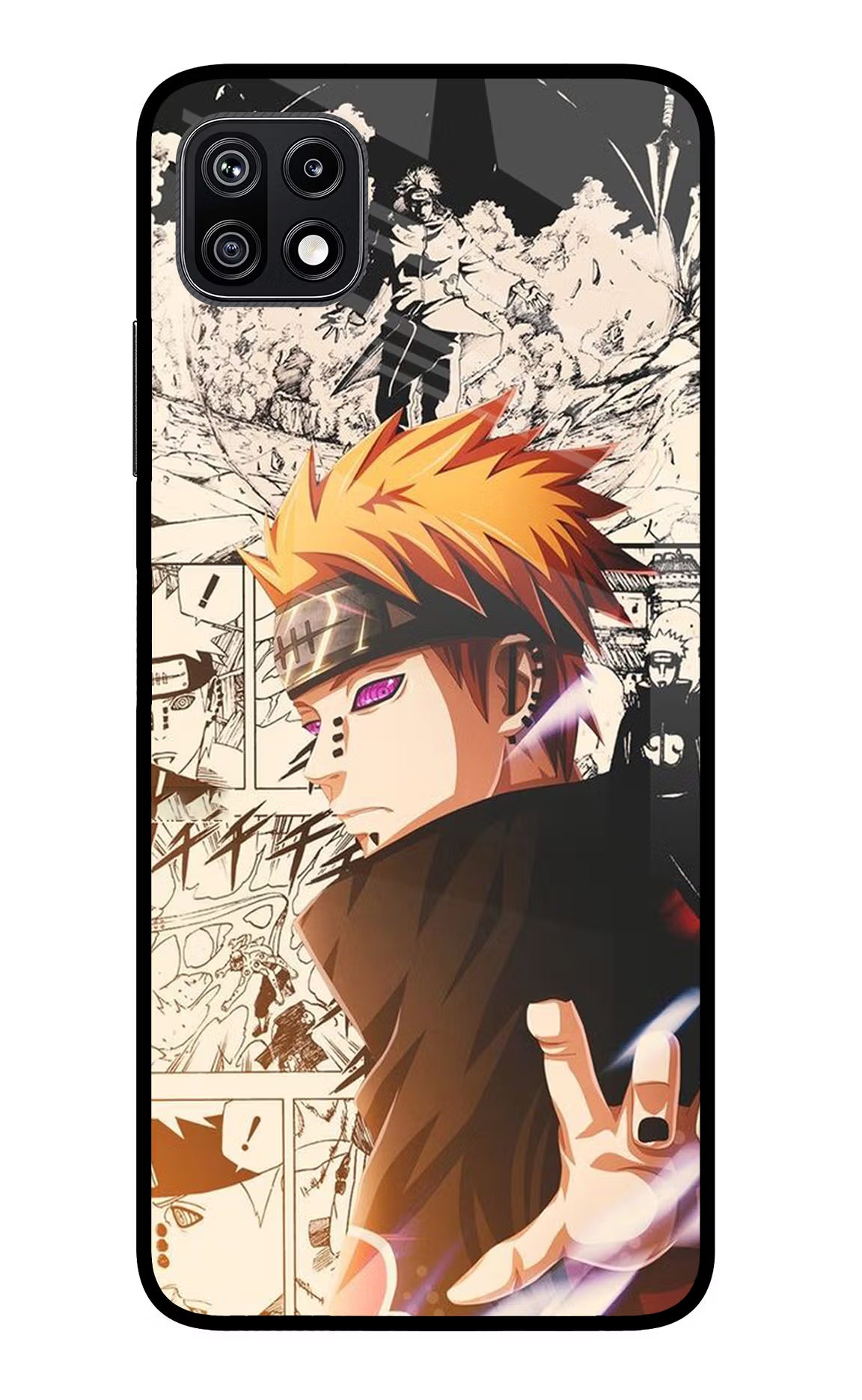 Pain Anime Samsung F42 5G Glass Case - Pain Anime Samsung F42 5G Glass Case Pain Anime Samsung F42 5G Glass Case