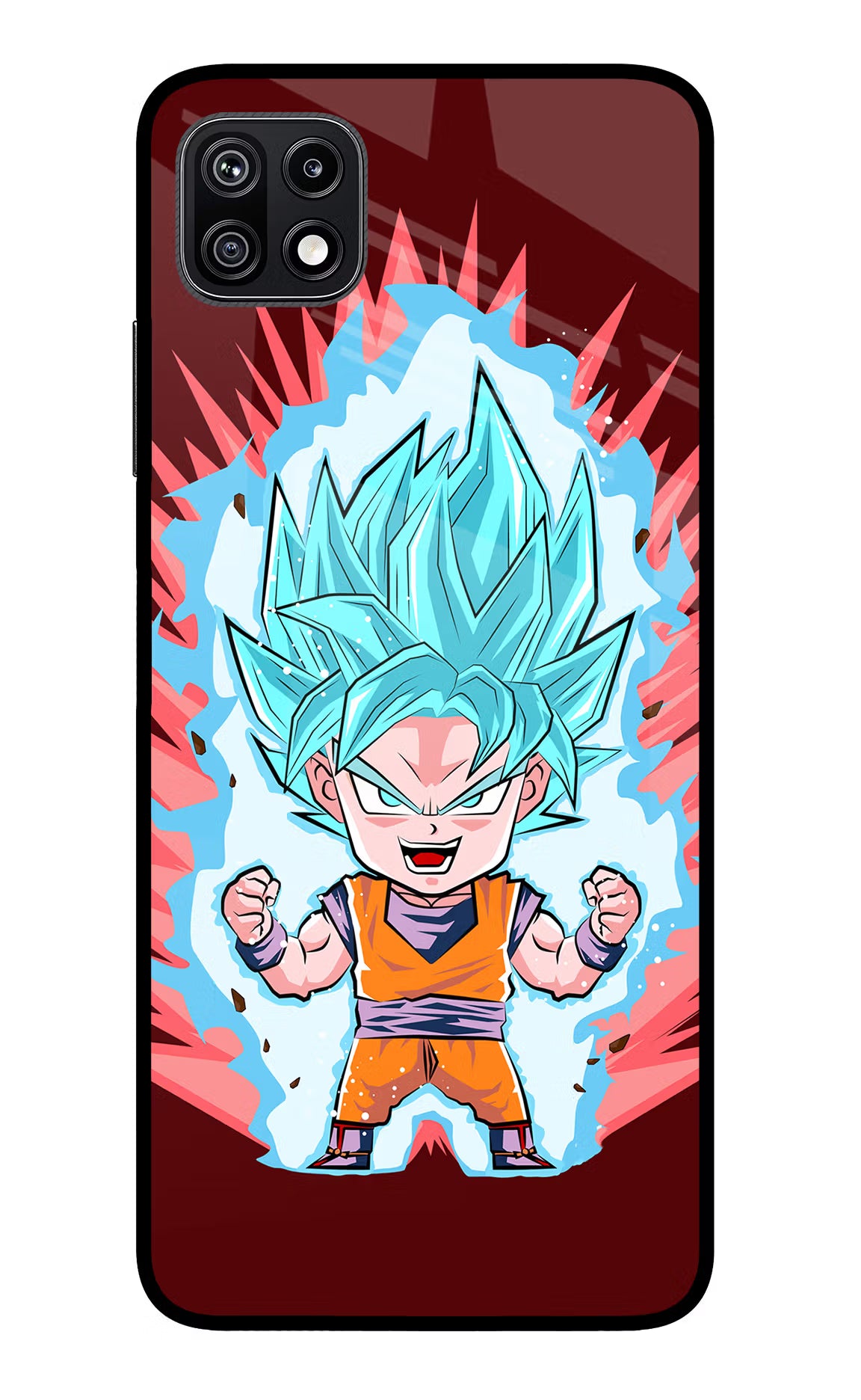 Goku Little Samsung F42 5G Glass Case - Goku Little Samsung F42 5G Glass Case Goku Little Samsung F42 5G Glass Case