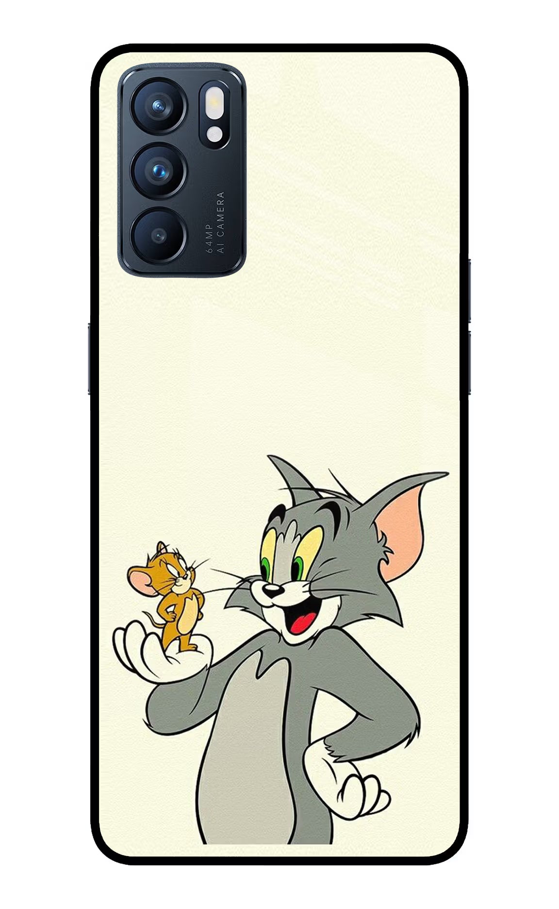 Tom & Jerry Oppo Reno6 5G Glass Case - Tom & Jerry Oppo Reno6 5G Glass Case Tom & Jerry Oppo Reno6 5G Glass Case