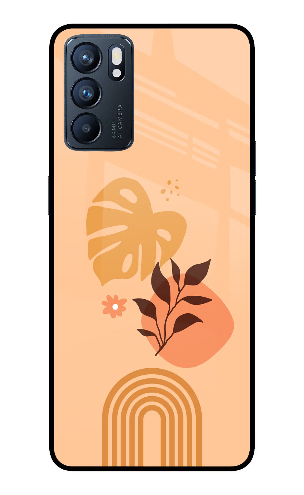 Bohemian Art Oppo Reno6 5G Back Cover - Bohemian Art Oppo Reno6 5G Glass Case Back Cover by Casekaro Bohemian Art Oppo Reno6 5G Glass Case Back Cover by Casekaro