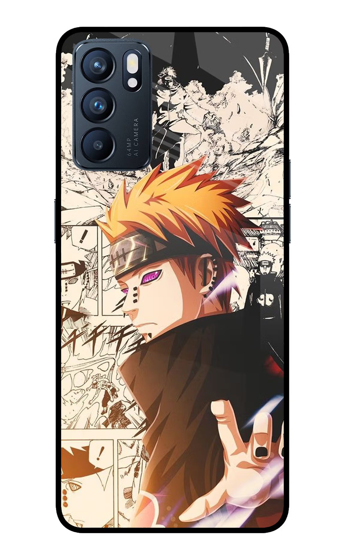 Pain Anime Oppo Reno6 5G Glass Case - Pain Anime Oppo Reno6 5G Glass Case Pain Anime Oppo Reno6 5G Glass Case