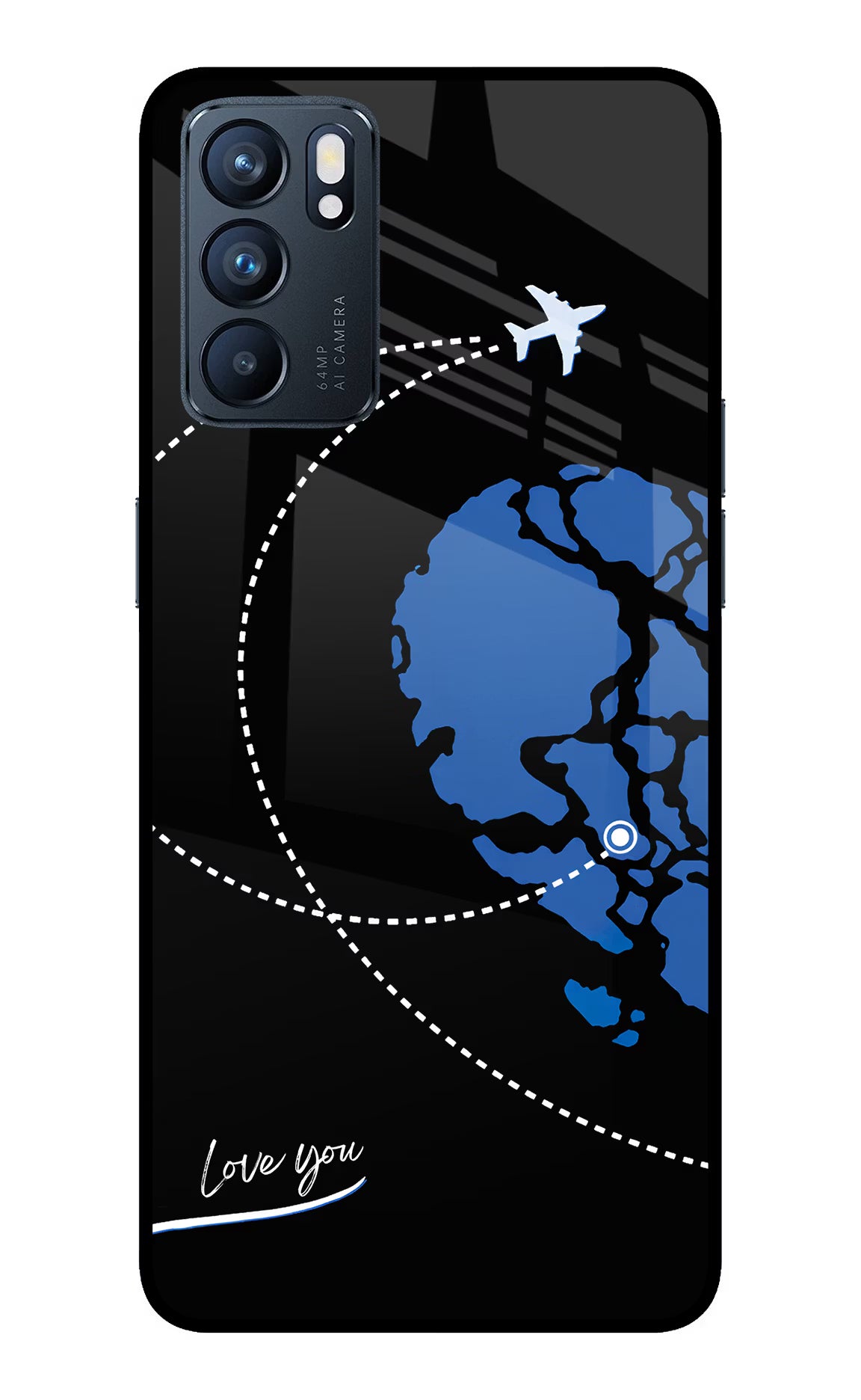 Love Orbit Oppo Reno6 5G Glass Case - Love Orbit Oppo Reno6 5G Glass Case Love Orbit Oppo Reno6 5G Glass Case
