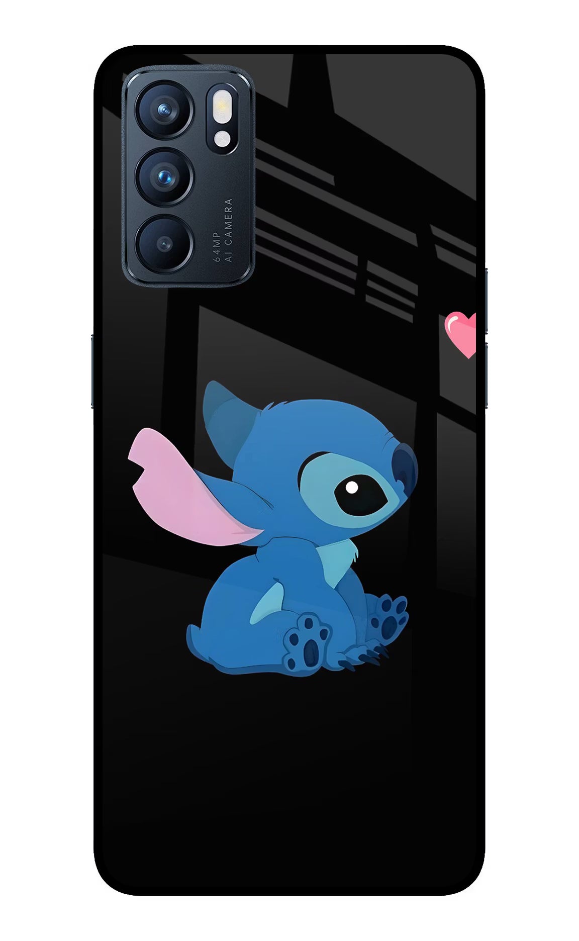 Stitch Crush Oppo Reno6 5G Glass Case - Stitch Crush Oppo Reno6 5G Glass Case Stitch Crush Oppo Reno6 5G Glass Case