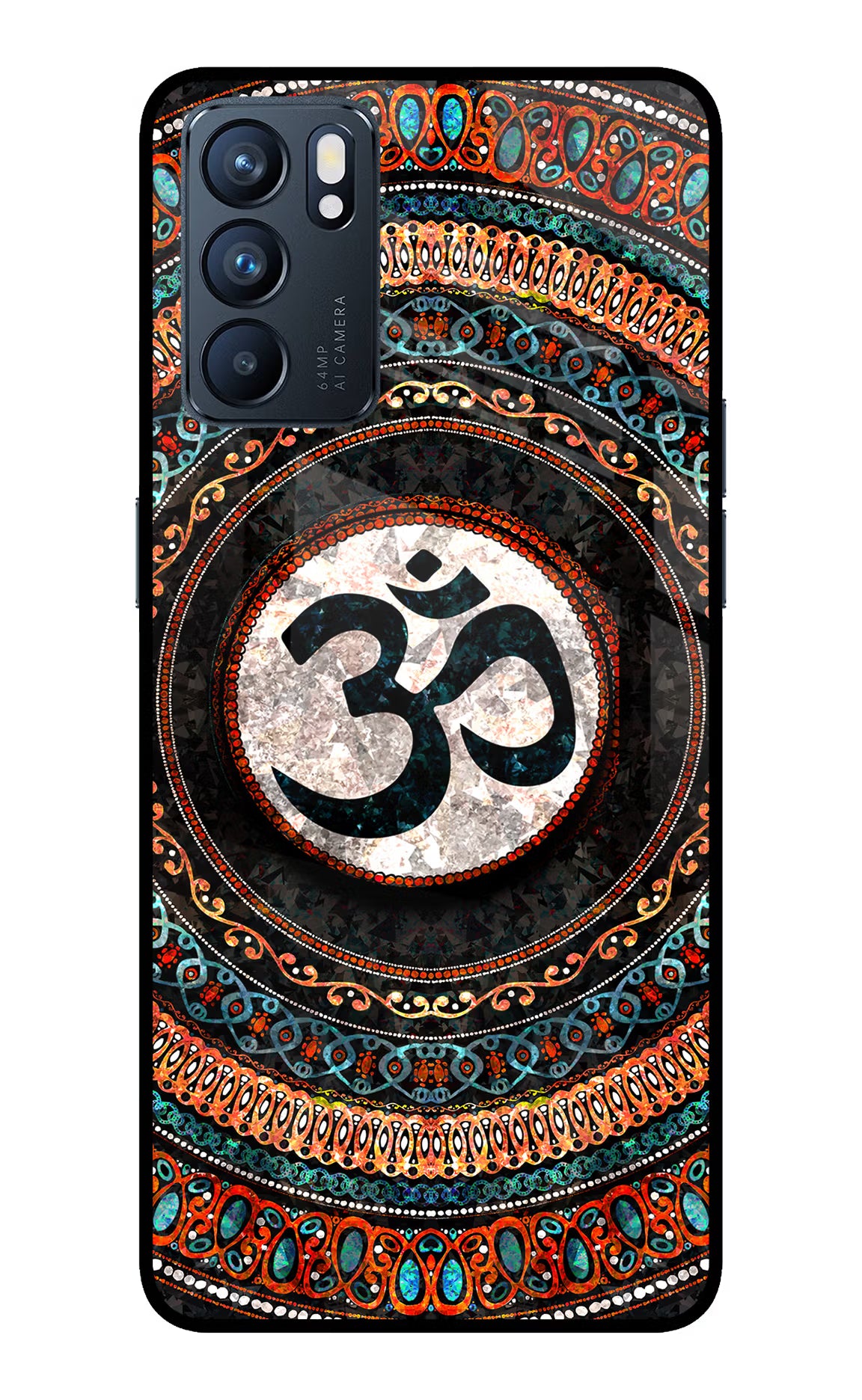 Om Culture Oppo Reno6 5G Pop Case - Om Culture Oppo Reno6 5G Pop Case by Casekaro Om Culture Oppo Reno6 5G Pop Case by Casekaro