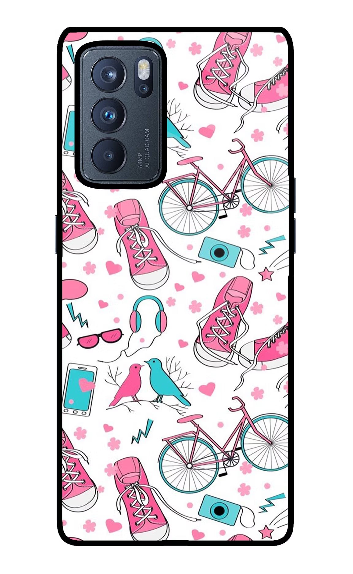 Artwork Oppo Reno6 Pro 5G Back Cover - Artwork Oppo Reno6 Pro 5G Glass Case Back Cover by Casekaro Artwork Oppo Reno6 Pro 5G Glass Case Back Cover by Casekaro