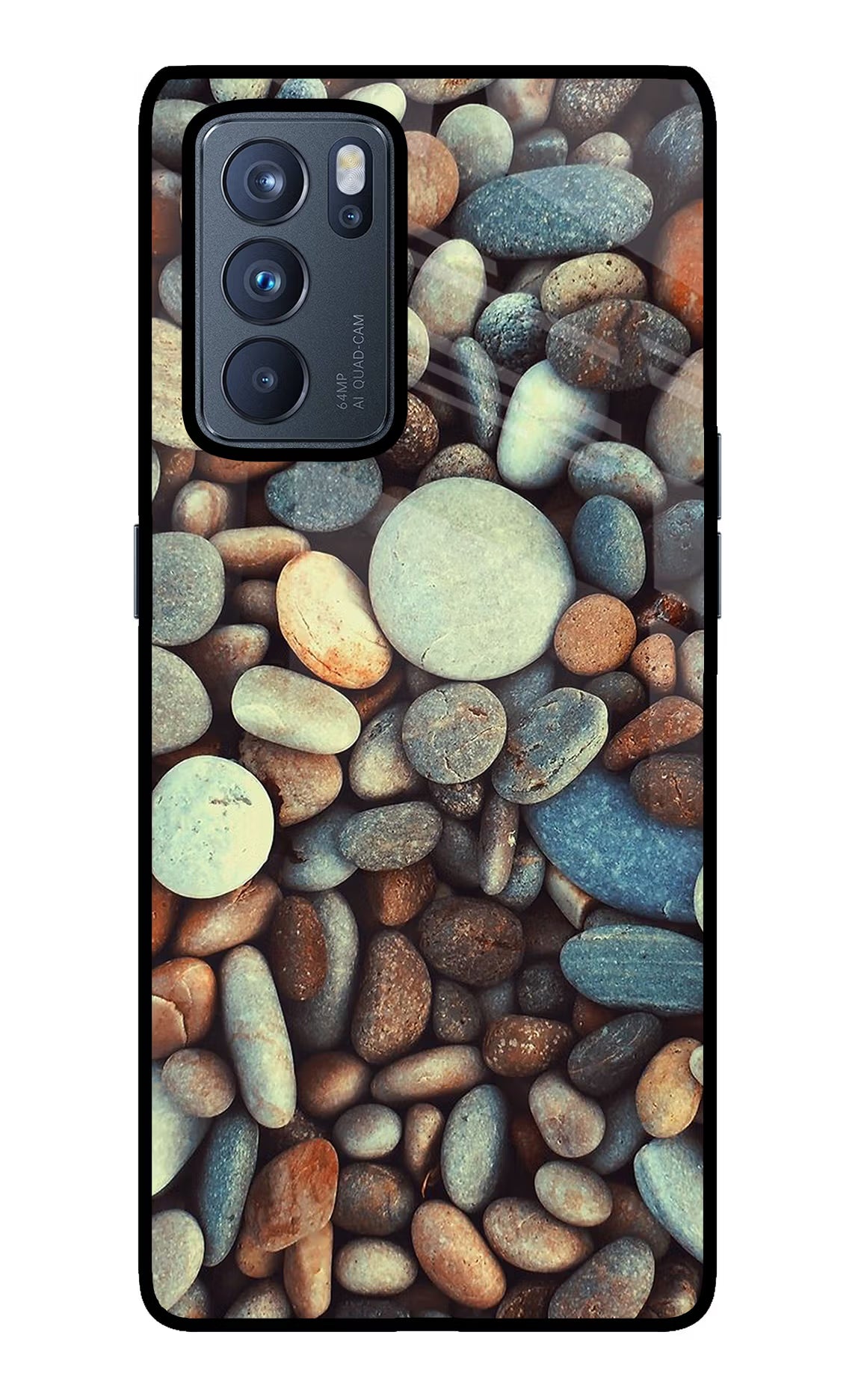 Pebble Oppo Reno6 Pro 5G Glass Case - Pebble Oppo Reno6 Pro 5G Glass Case Pebble Oppo Reno6 Pro 5G Glass Case