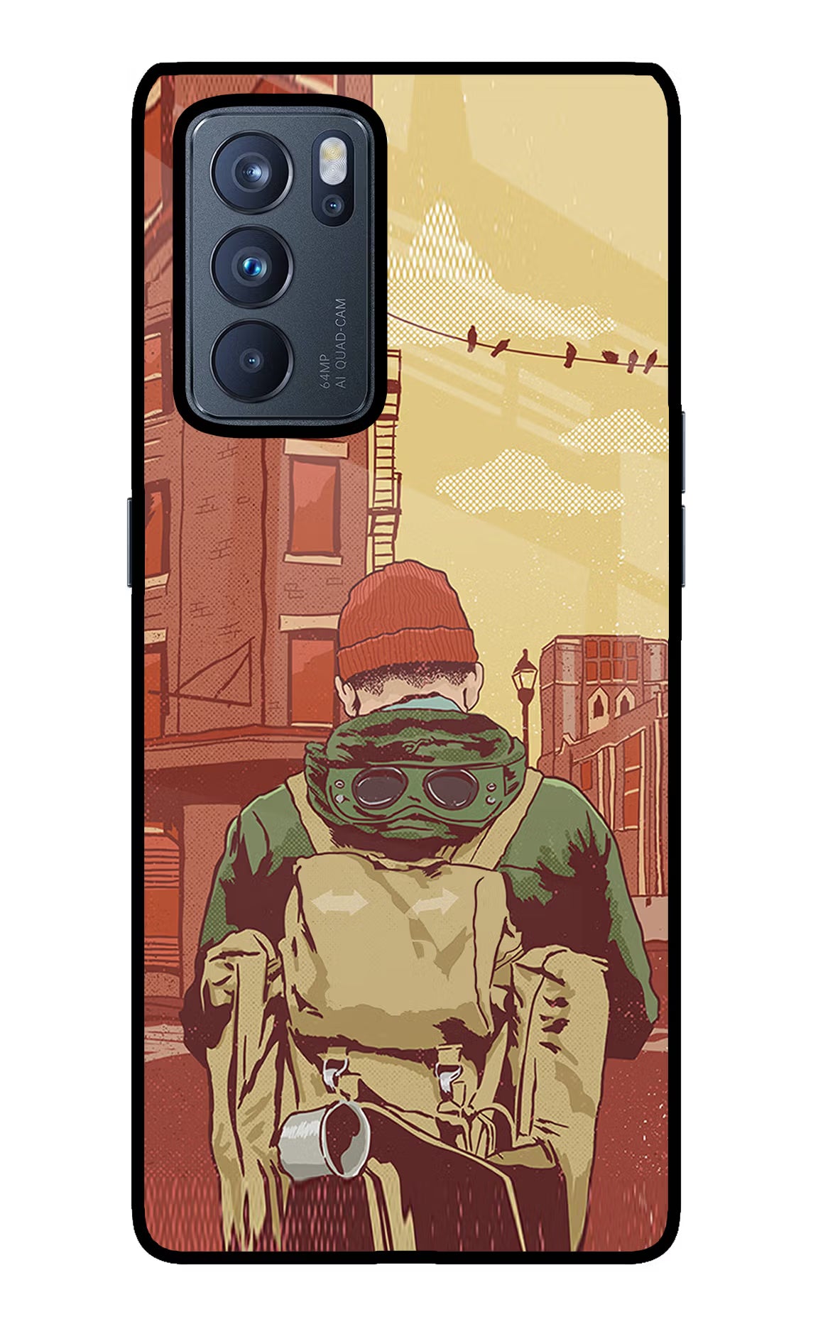 Adventurous Oppo Reno6 Pro 5G Glass Case - Adventurous Oppo Reno6 Pro 5G Glass Case Adventurous Oppo Reno6 Pro 5G Glass Case