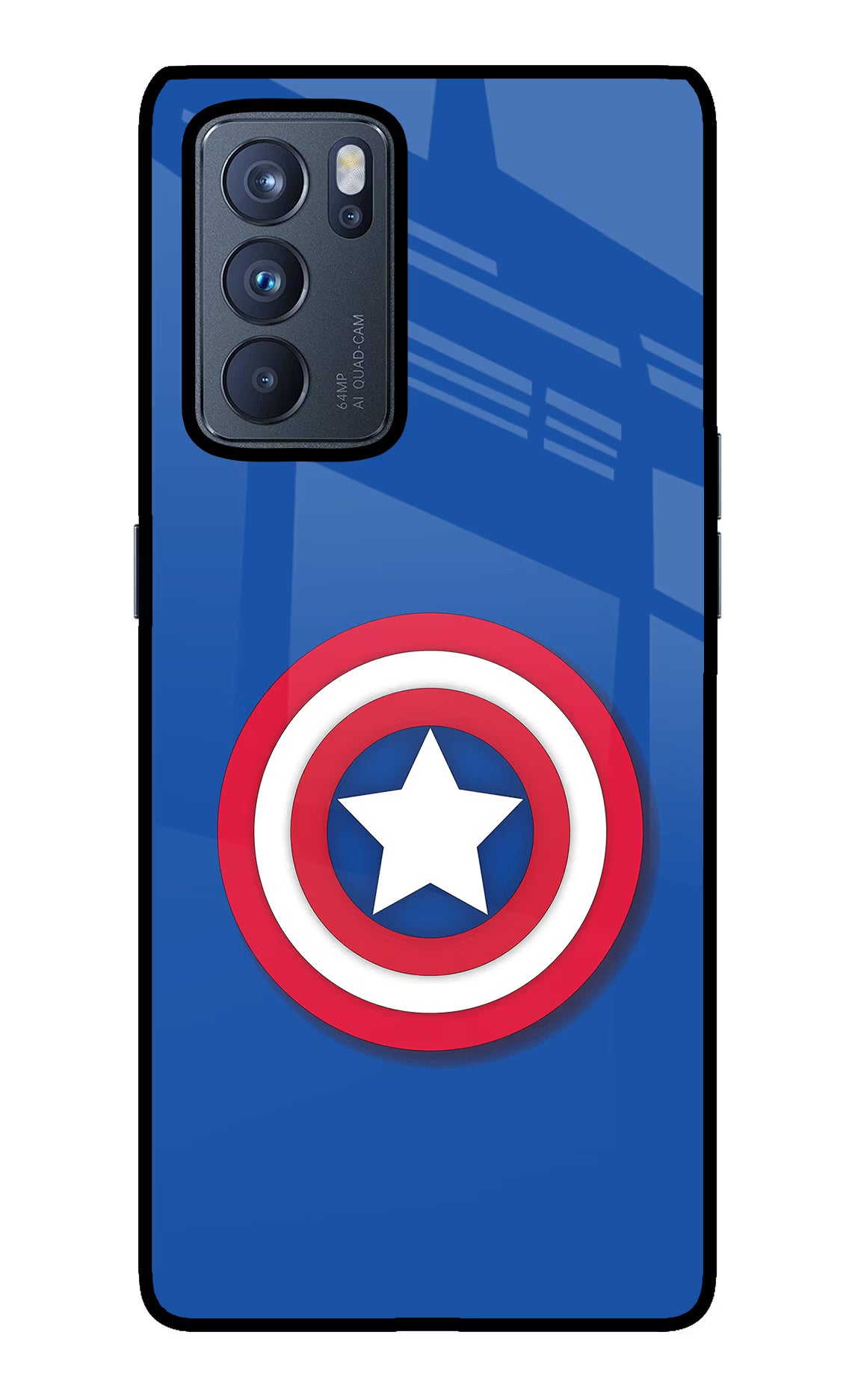 Shield Oppo Reno6 Pro 5G Back Cover - Shield Oppo Reno6 Pro 5G Glass Case Back Cover by Casekaro Shield Oppo Reno6 Pro 5G Glass Case Back Cover by Casekaro